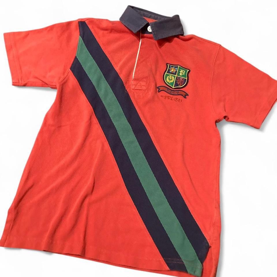 Polo Ralph Lauren Polo Ralph Lauren Red and Navy Polo Shirt Kids Size Small 8 Size US XS / EU 42 / 0 - 3 Thumbnail