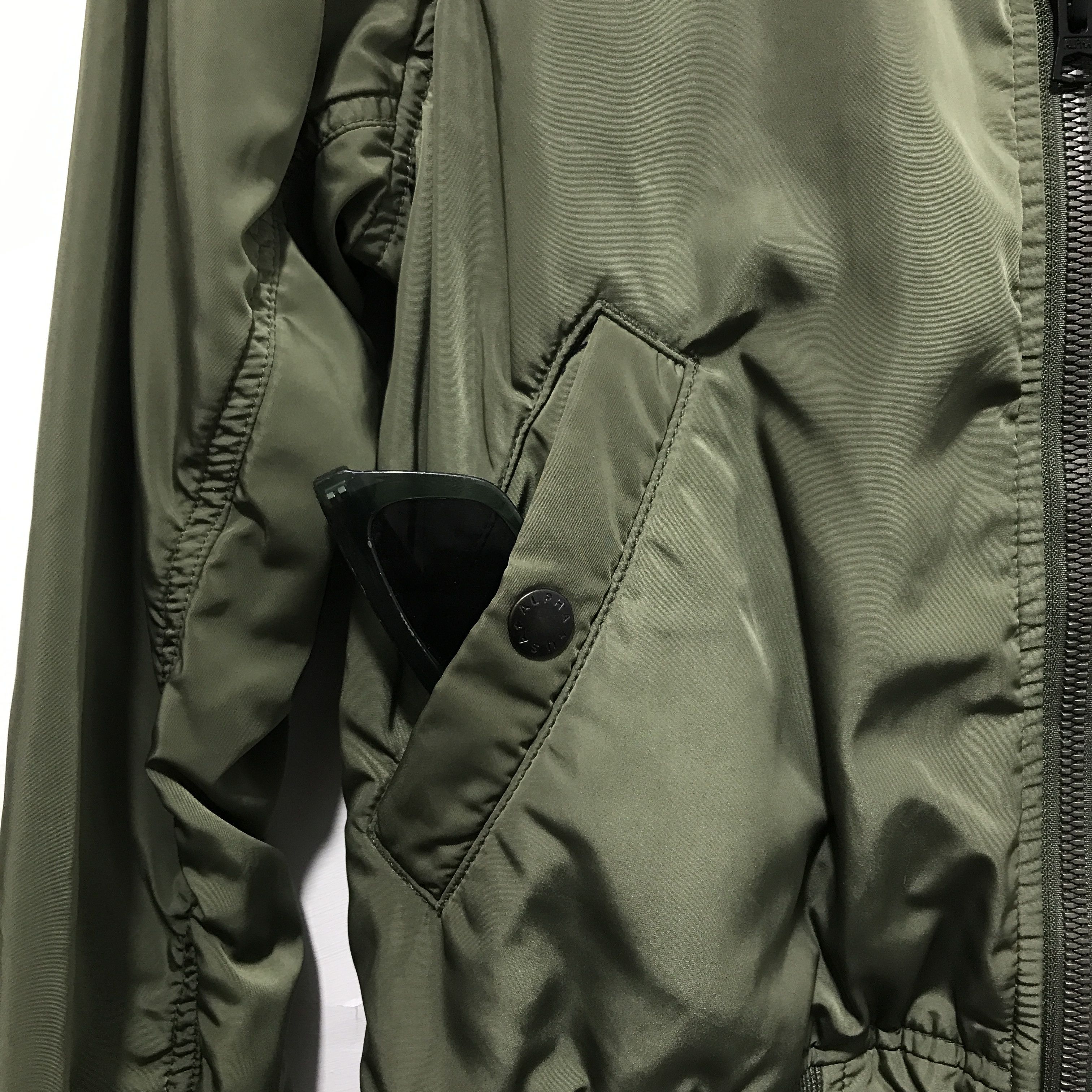 Alpha Industries VTG Alpha Industries MA-1 Bomber Size M / US 6-8 / IT 42-44 - 4 Thumbnail