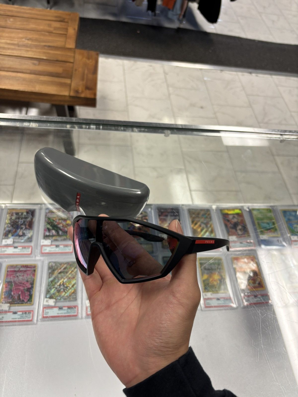 Prada Prada Linea Rossa sunglasses Size ONE SIZE - 1 Thumbnail