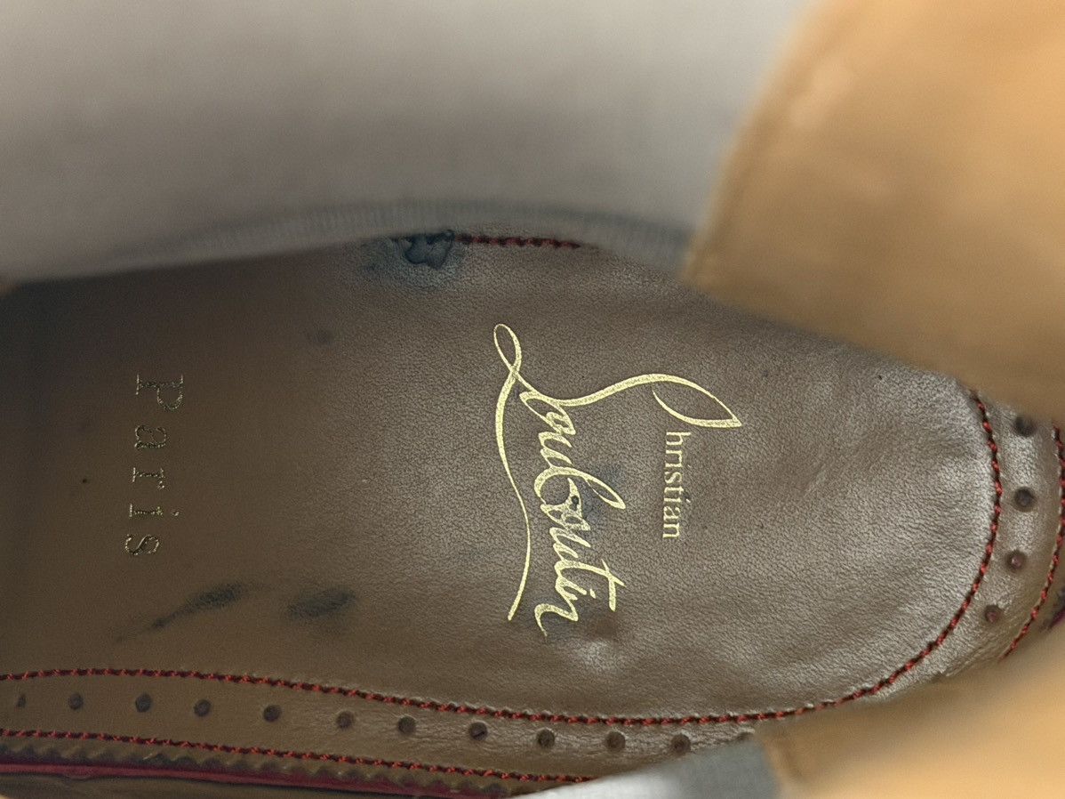 Christian Louboutin Christian Louboutin Roadie chelsea boot Gray Suede Size US 7.5 / EU 40-41 - 8 Thumbnail