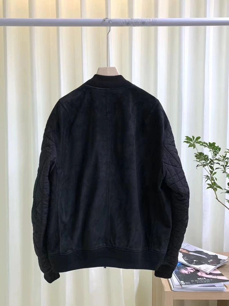 Dior Dior New Stitching Letter Logo Baseball Collar Suede Jacket Size US L / EU 52-54 / 3 - 3 Thumbnail