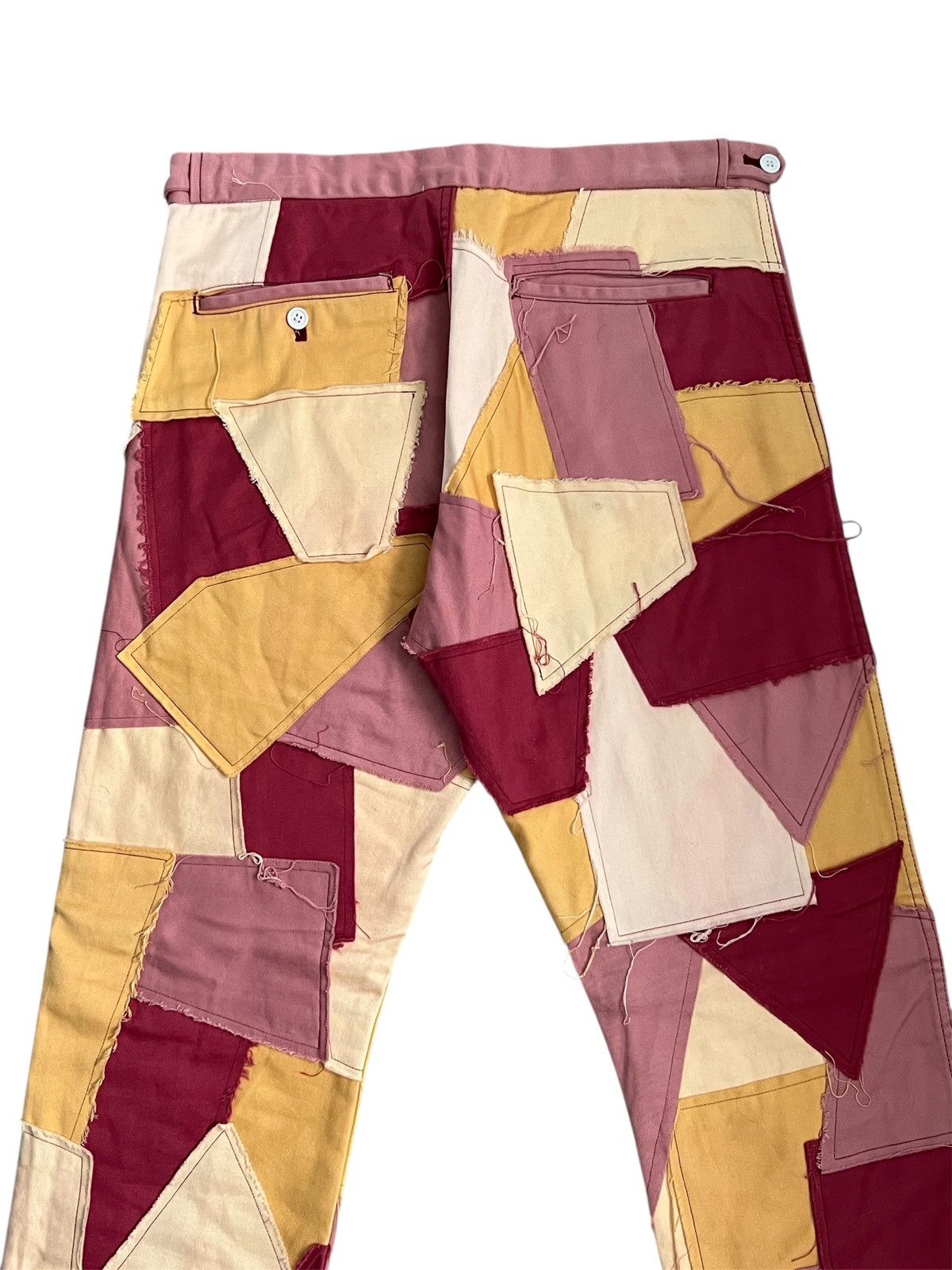 Comme des Garcons Homme Plus 1999 Comme Des Garcons Homme Plus Runway Patchwork Pants Size US 33 - 4 Thumbnail