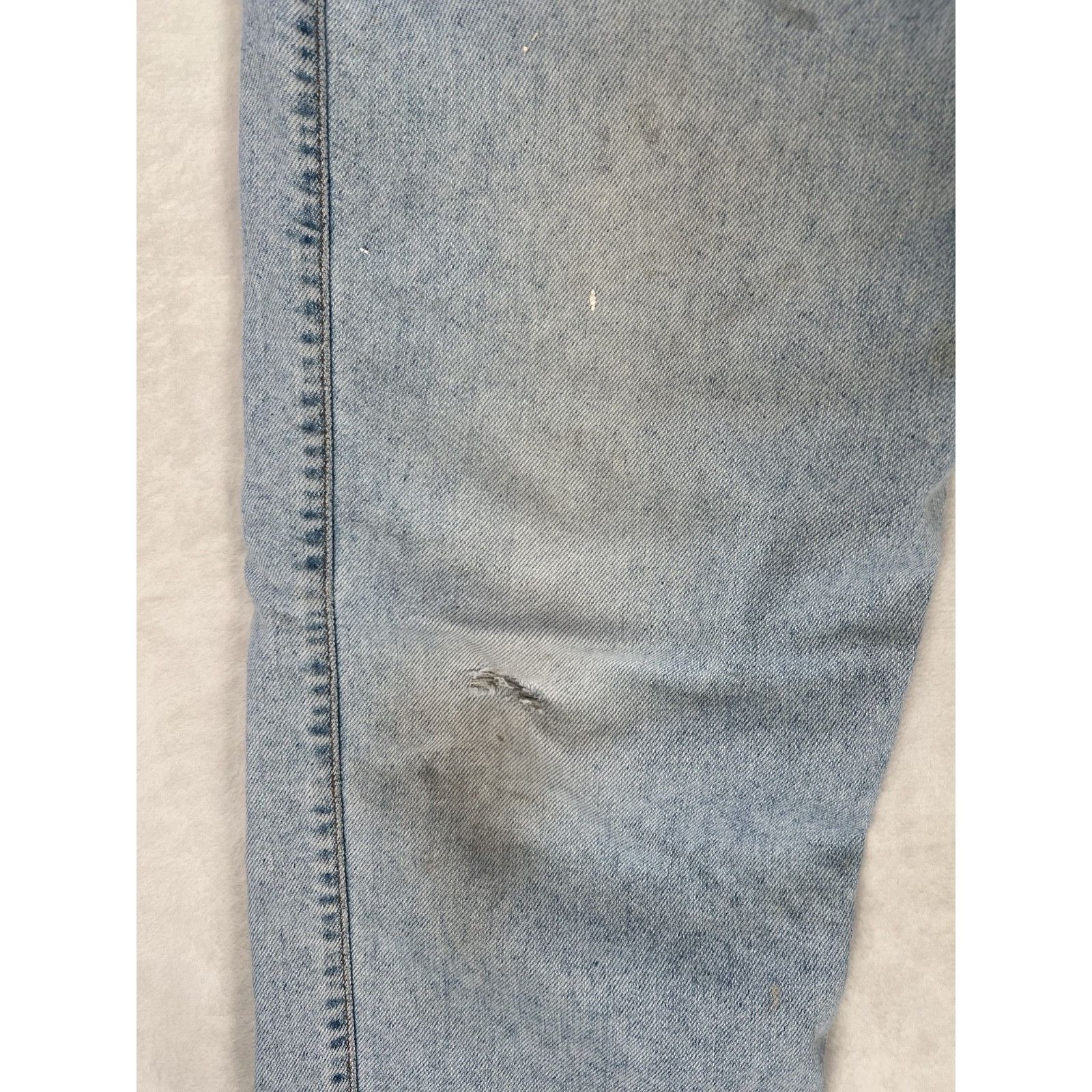 Levi's Vintage Levi's Orange Tab Flex Denim Size 34x32 Light Wash D Size US 34 / EU 50 - 3 Thumbnail