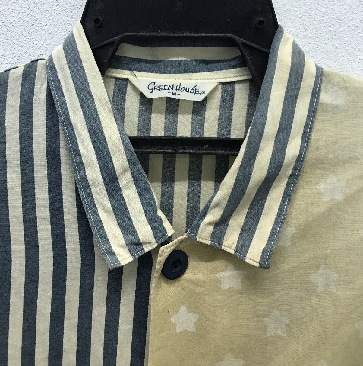 Vintage Vintage Green House Street Meeting Casual Fashion Shirt Size US L / EU 52-54 / 3 - 3 Thumbnail