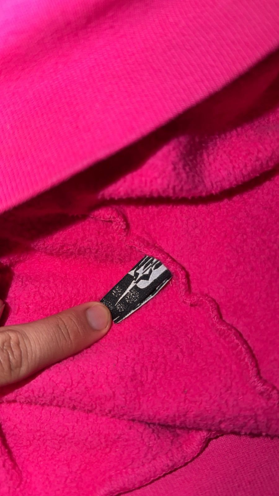 Sp5der Pink Sp5der Hoodie Size US L / EU 52-54 / 3 - 6 Thumbnail