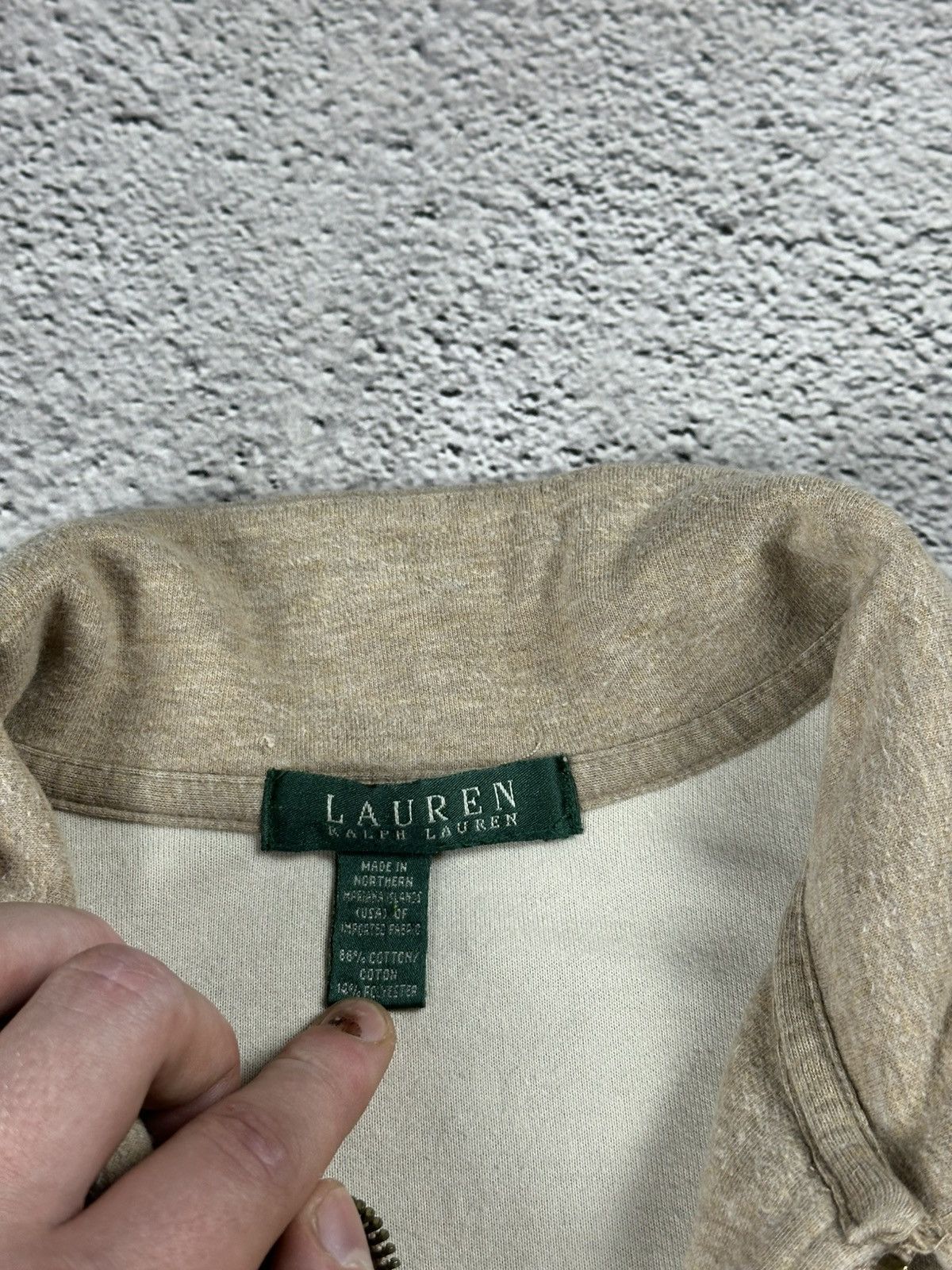Lauren Ralph Lauren Vintage Lauren Ralph Lauren Full Zip Hoodie Old Money Style Size L / US 10 / IT 46 - 9 Thumbnail