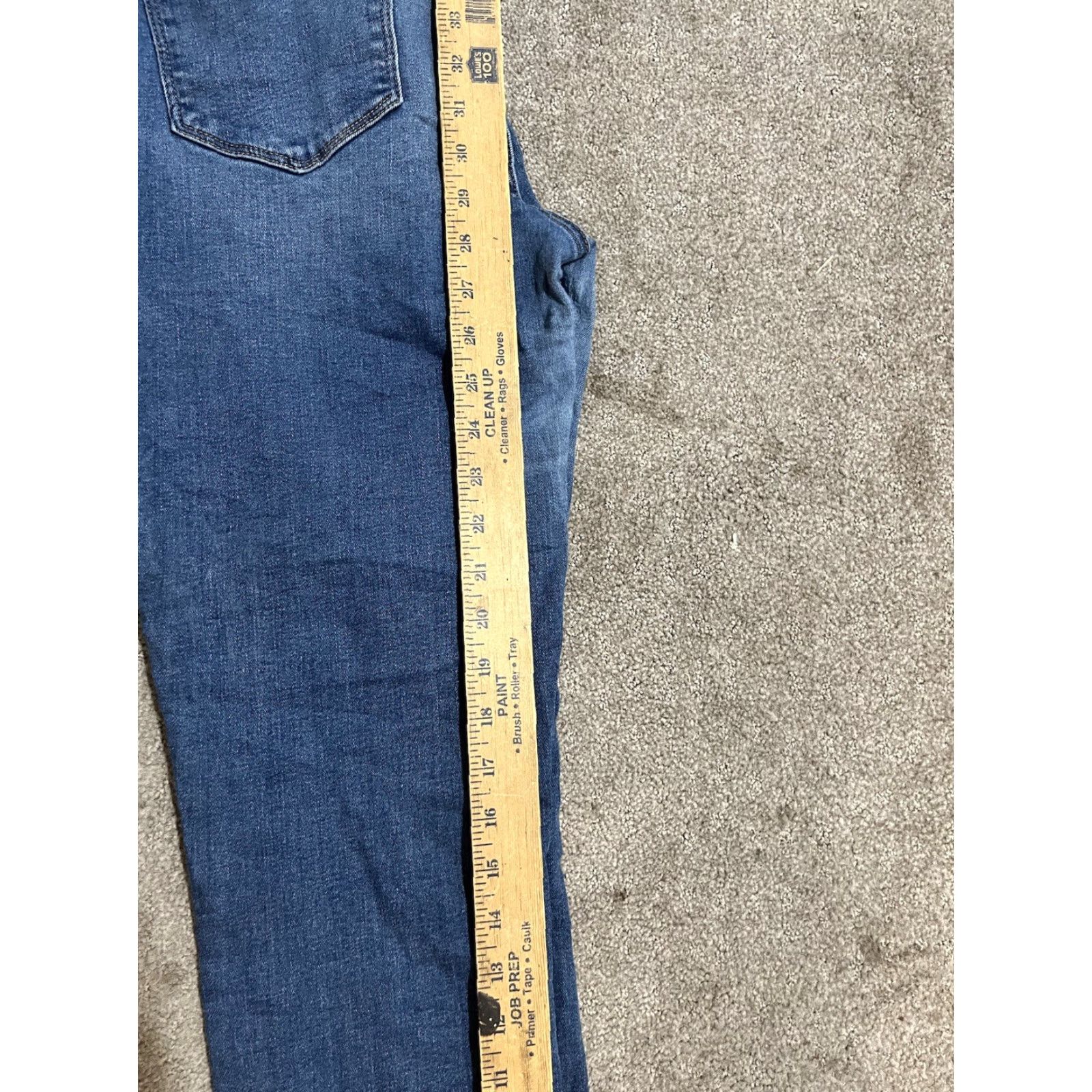 Gap GAP Jeans High Rise Universal Legging Jeans Blue Size 10/30L Distressed Women Skinny Womens Size 30" / US 8 / IT 44 - 6 Thumbnail