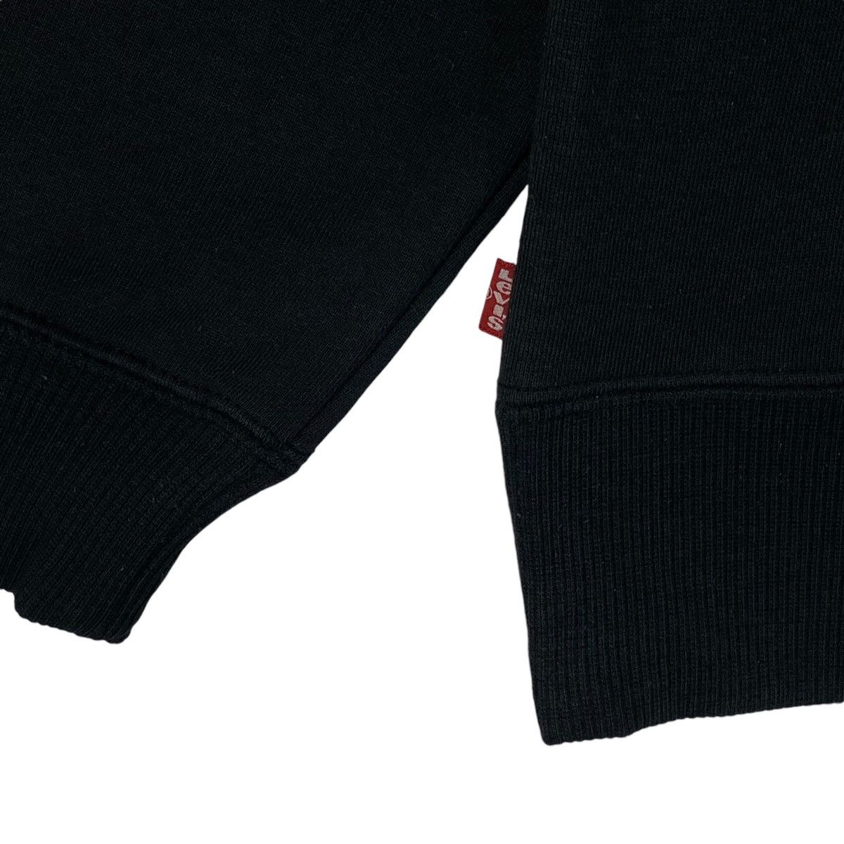 Levi's × Vintage Vintage Levi’s Crewneck Sweatshirt Black Pullover Jumper Size US L / EU 52-54 / 3 - 6 Thumbnail