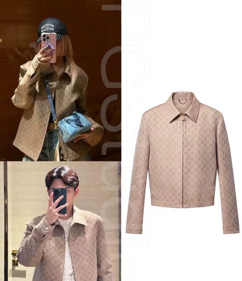Louis Vuitton Louis Vuitton FW25 Latest Khaki Cream Wool Full Logo Zip J Size US S / EU 44-46 / 1 - 7 Thumbnail