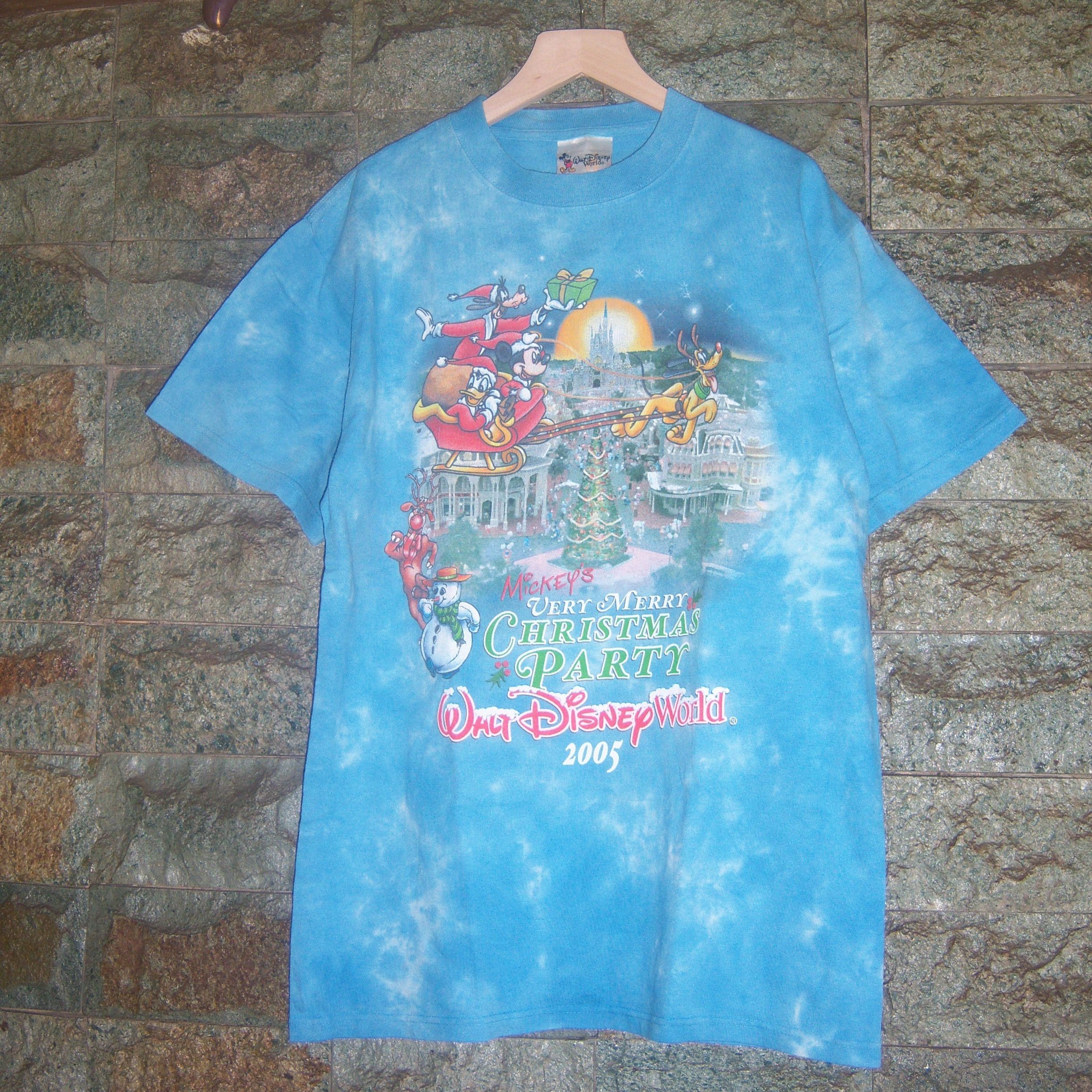 Disney × Mickey Mouse × Vintage 2005 Walt Disney World Christmas Party Size US M / EU 48-50 / 2 - 2 Thumbnail