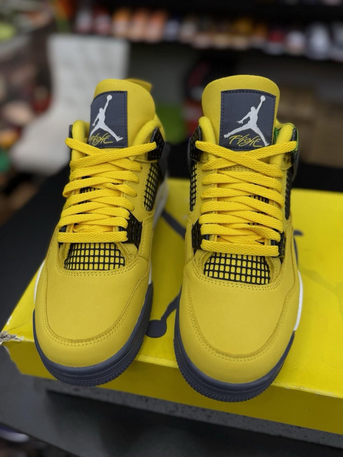 Nike Nike Air Jordan 4 Retro Lightning Size 8 CT8527-700 2021 Size US 8 / EU 41 - 5 Thumbnail