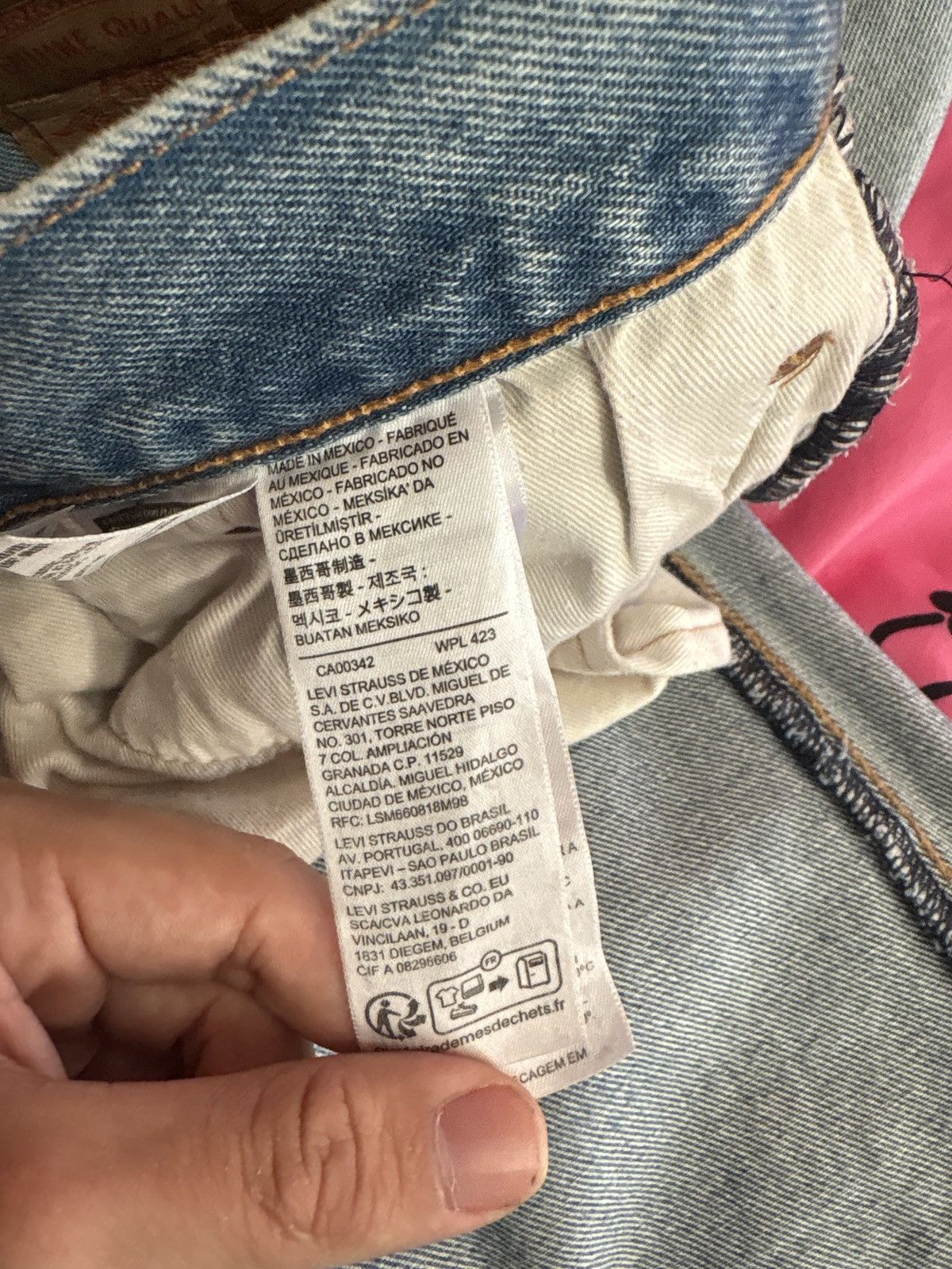 DENIM TEARS denim tear jeans Size US 33 - 4 Thumbnail