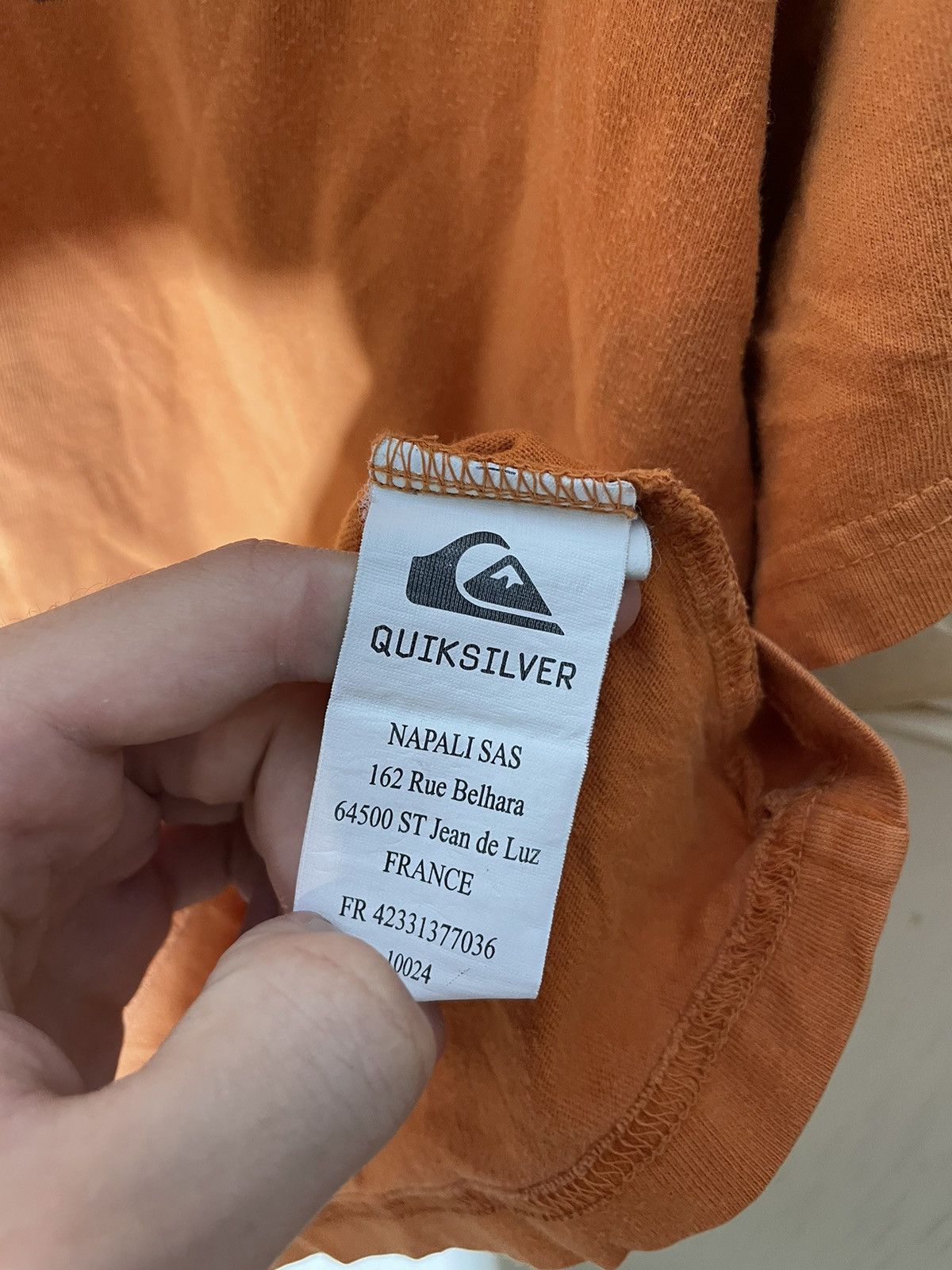 Quiksilver × Vintage Quiksilver surf style vintage T shirt 90s Size US M / EU 48-50 / 2 - 8 Thumbnail