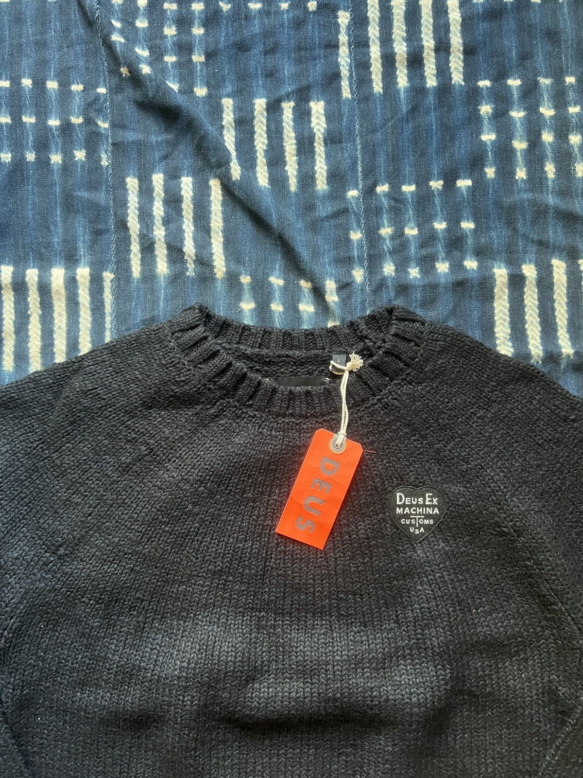 Deus Ex Machina Deus Ex Machina Heart Logo Knitted Sweater Size US L / EU 52-54 / 3 - 3 Thumbnail