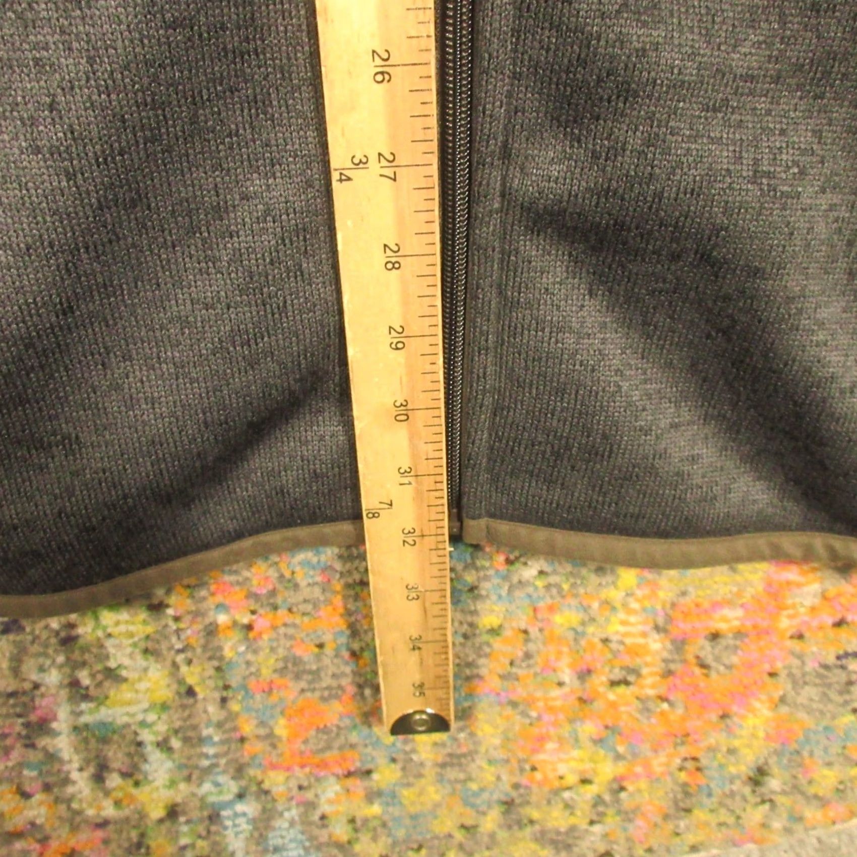 Vintage Natural Gear Fleece Jacket Mens 2XL Gray Full Zip Bomber Jacket Zip Pockets Stand-Up Collar NWT Size US XXL / EU 58 / 5 - 7 Thumbnail