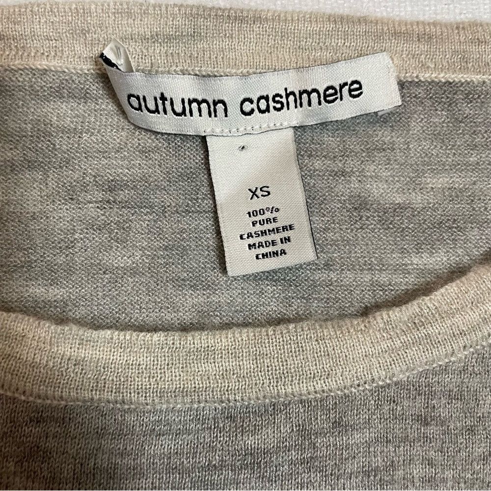 Autumn Cashmere Autumn Cashmere Colorblock Drawstring Hem Sweater Size XS Size XS / US 0-2 / IT 36-38 - 8 Thumbnail