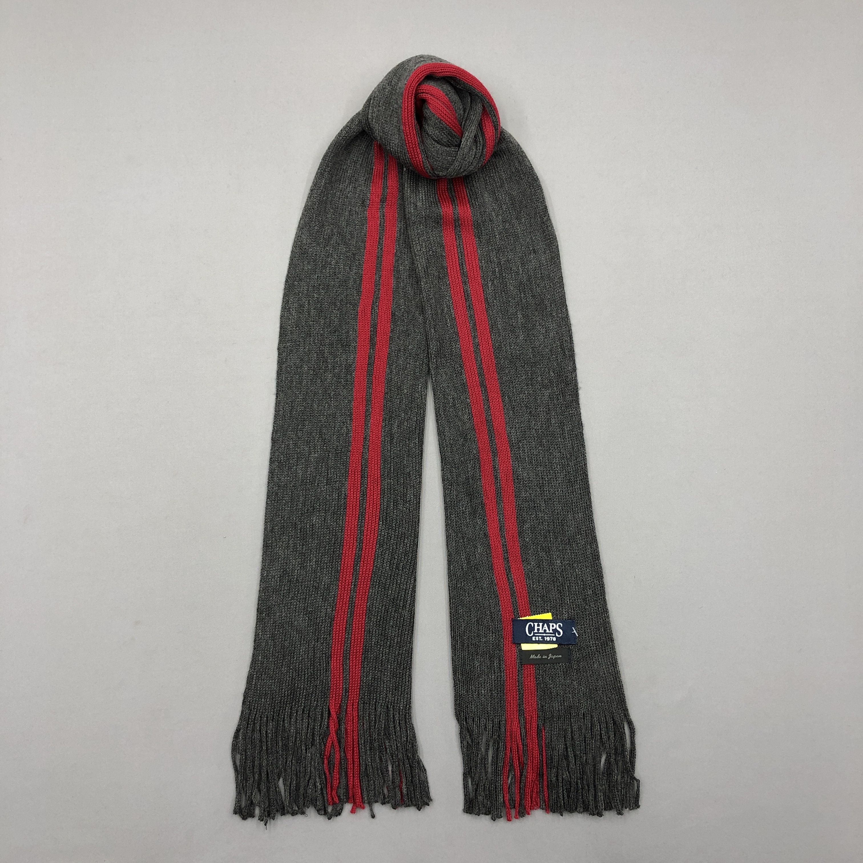 Chaps Vintage Chaps Scarf Muffler Wool Cashmere Scarves Size ONE SIZE - 1 Thumbnail