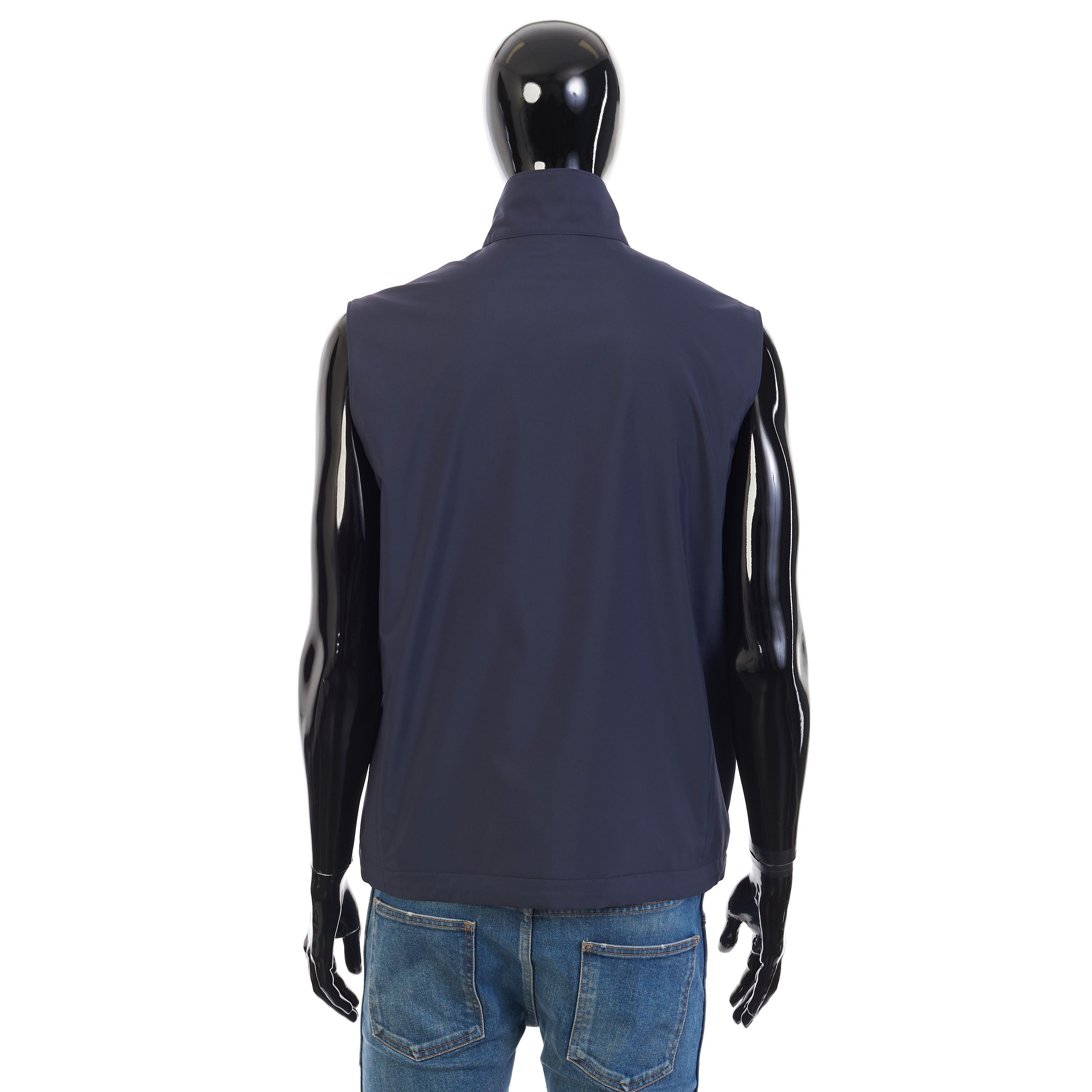 Loro Piana Navy Blue Windmate Traveller Vest - Cashmere Lining Size US S / EU 44-46 / 1 - 4 Thumbnail