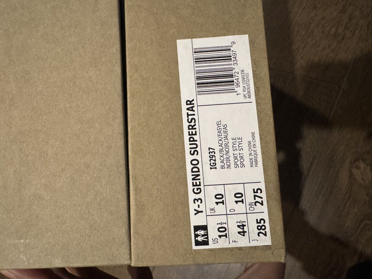 Adidas × Y-3 Y-3 Adidas Superstar trainers Size US 10.5 / EU 43-44 - 9 Thumbnail
