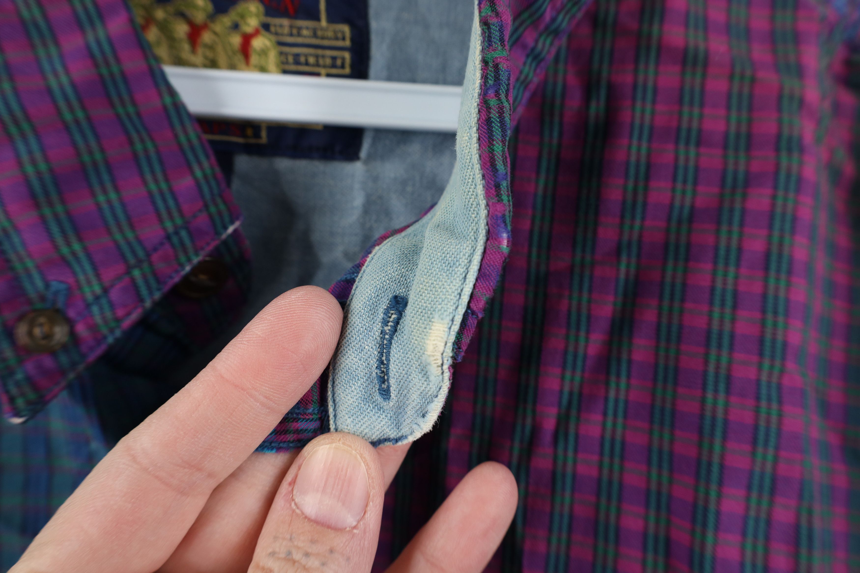 Polo Ralph Lauren Vintage 90s Chaps Ralph Lauren Boy Scout Tag Button Shirt Size US XL / EU 56 / 4 - 8 Thumbnail