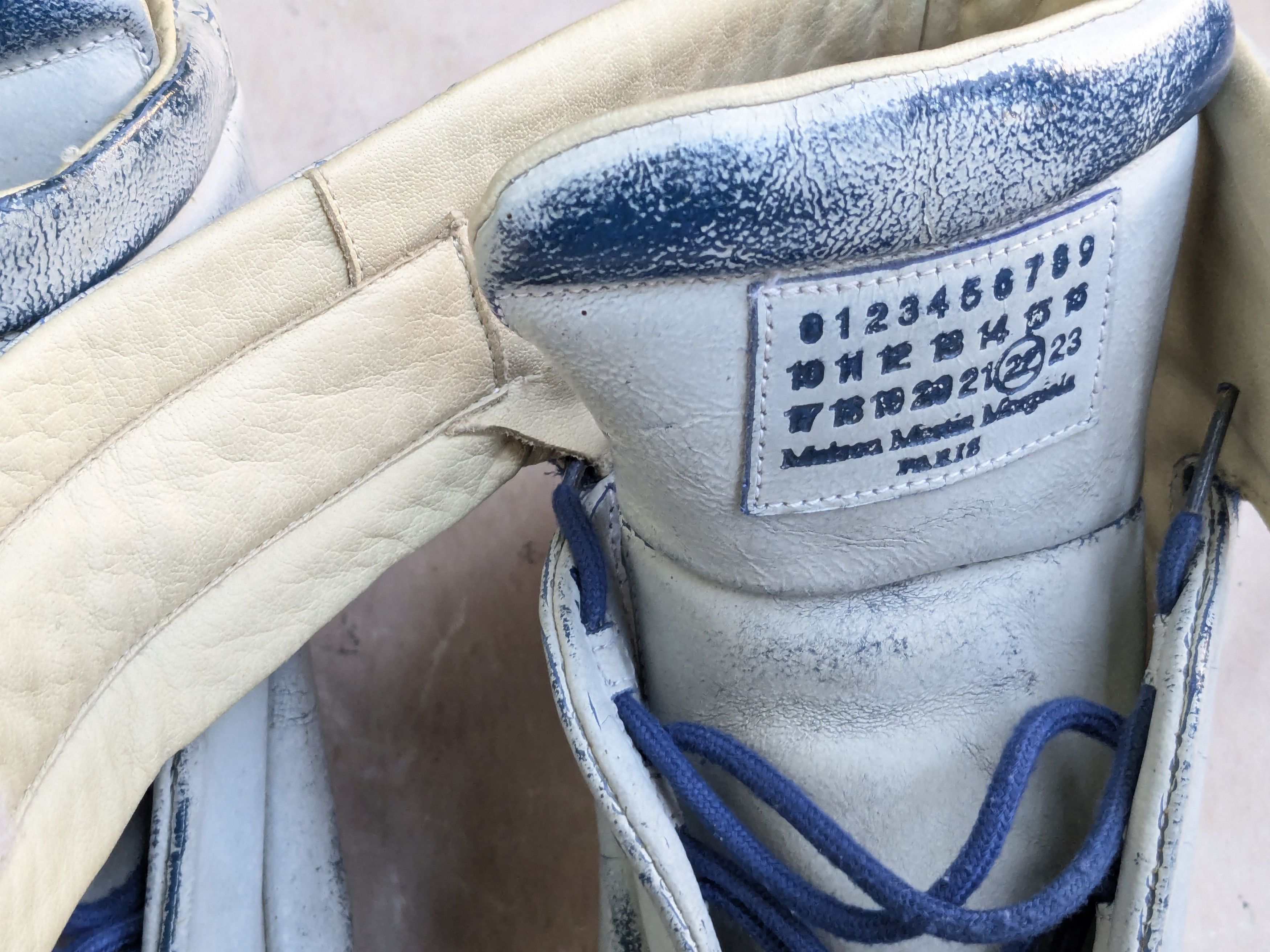 Maison Margiela Maison Margiela Future painter white/blue 10 43 Size US 10 / EU 43 - 6 Thumbnail