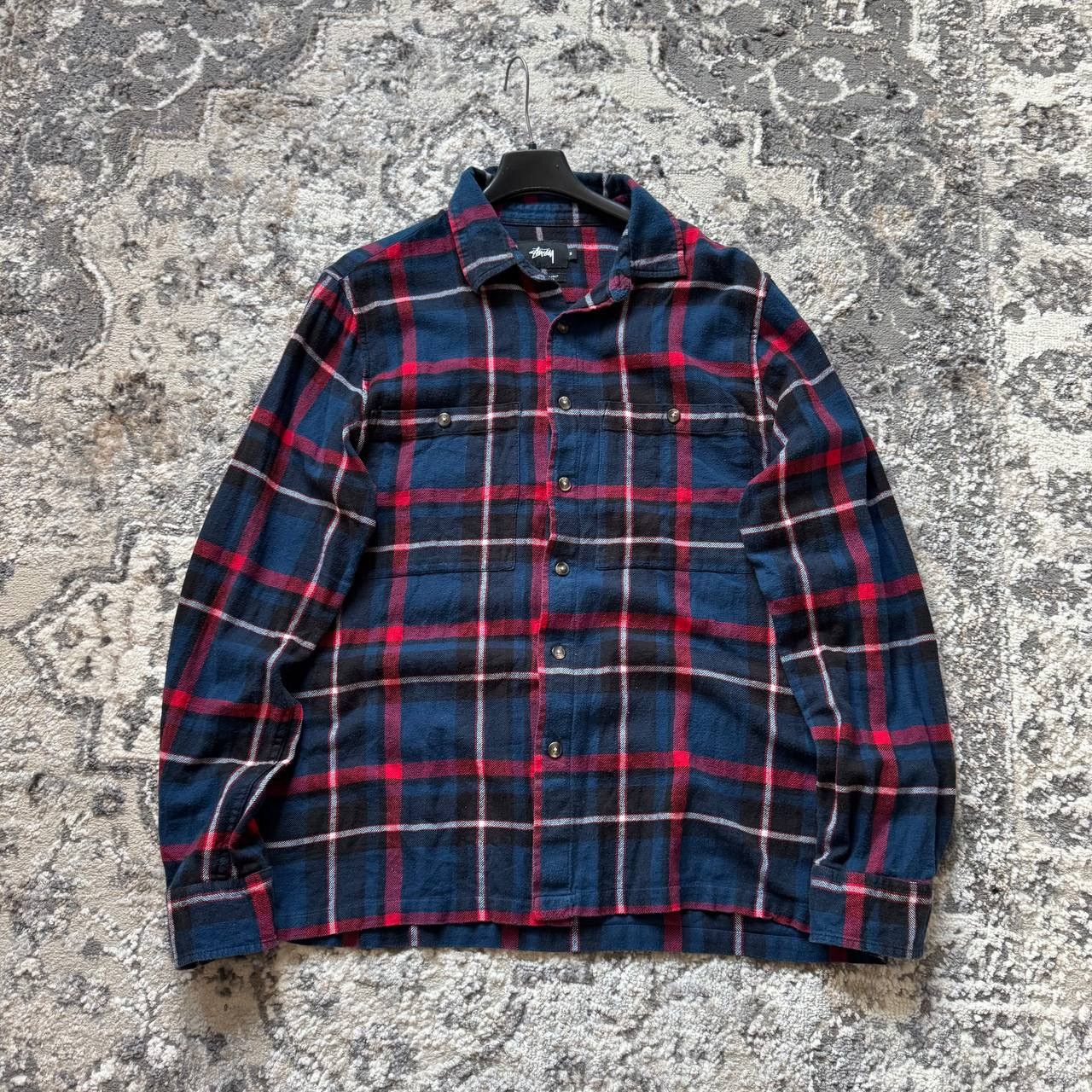 Stussy Stussy Plaid Shirt Blue Size US S / EU 44-46 / 1 - 2 Thumbnail