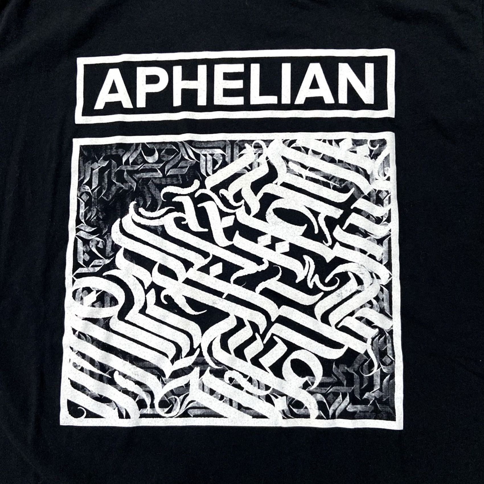 Vintage Aphelian Shirt Large Black Men T-Shirt Metal Band Vintage? Size US L / EU 52-54 / 3 - 2 Thumbnail
