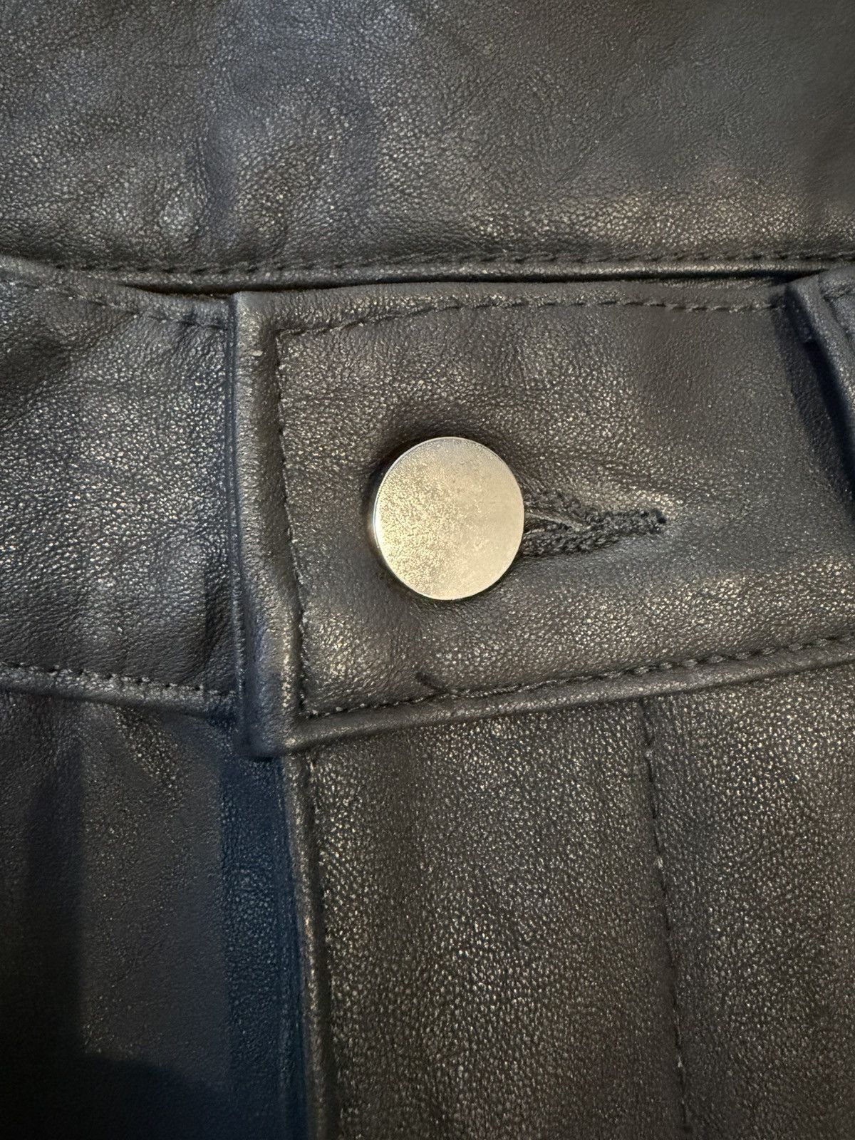 MNML MNML Waxed “Bolan” Style Denim Size US 33 - 5 Thumbnail
