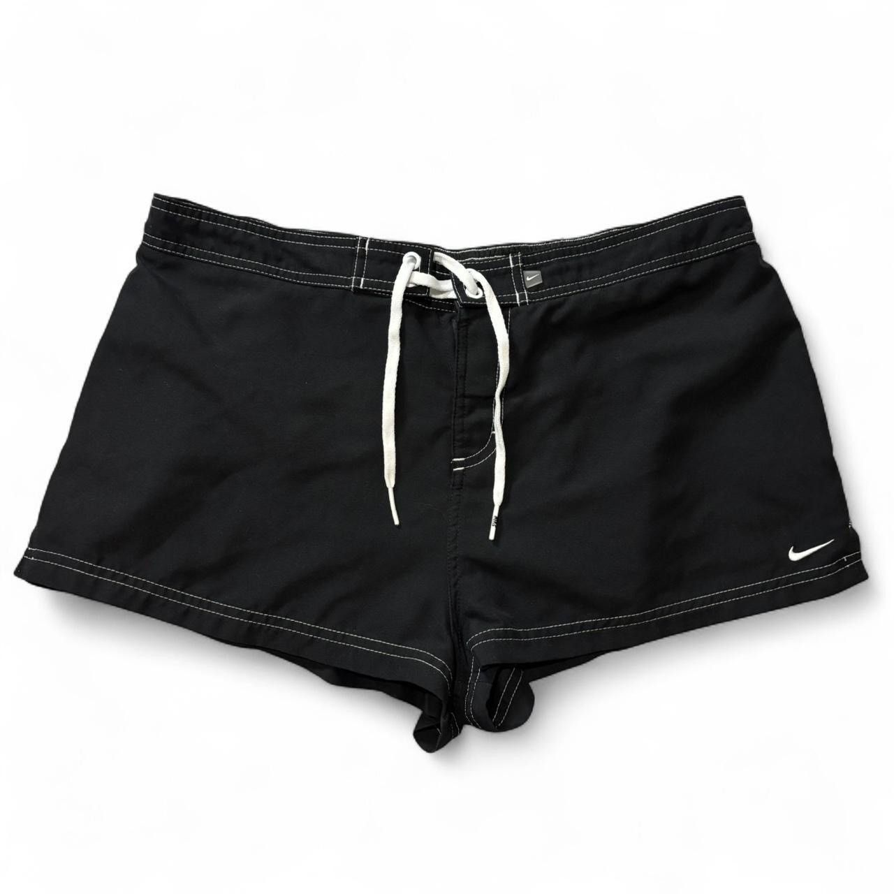 Nike Nike Black Swim Trunks Shorts - Women's XL Size 35" - 1 Thumbnail
