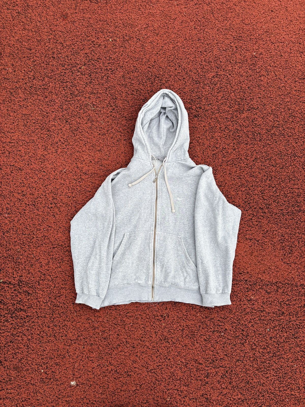Nike × Vintage Nike Vintage Grey Hoodie Size US M / EU 48-50 / 2 - 1 Thumbnail