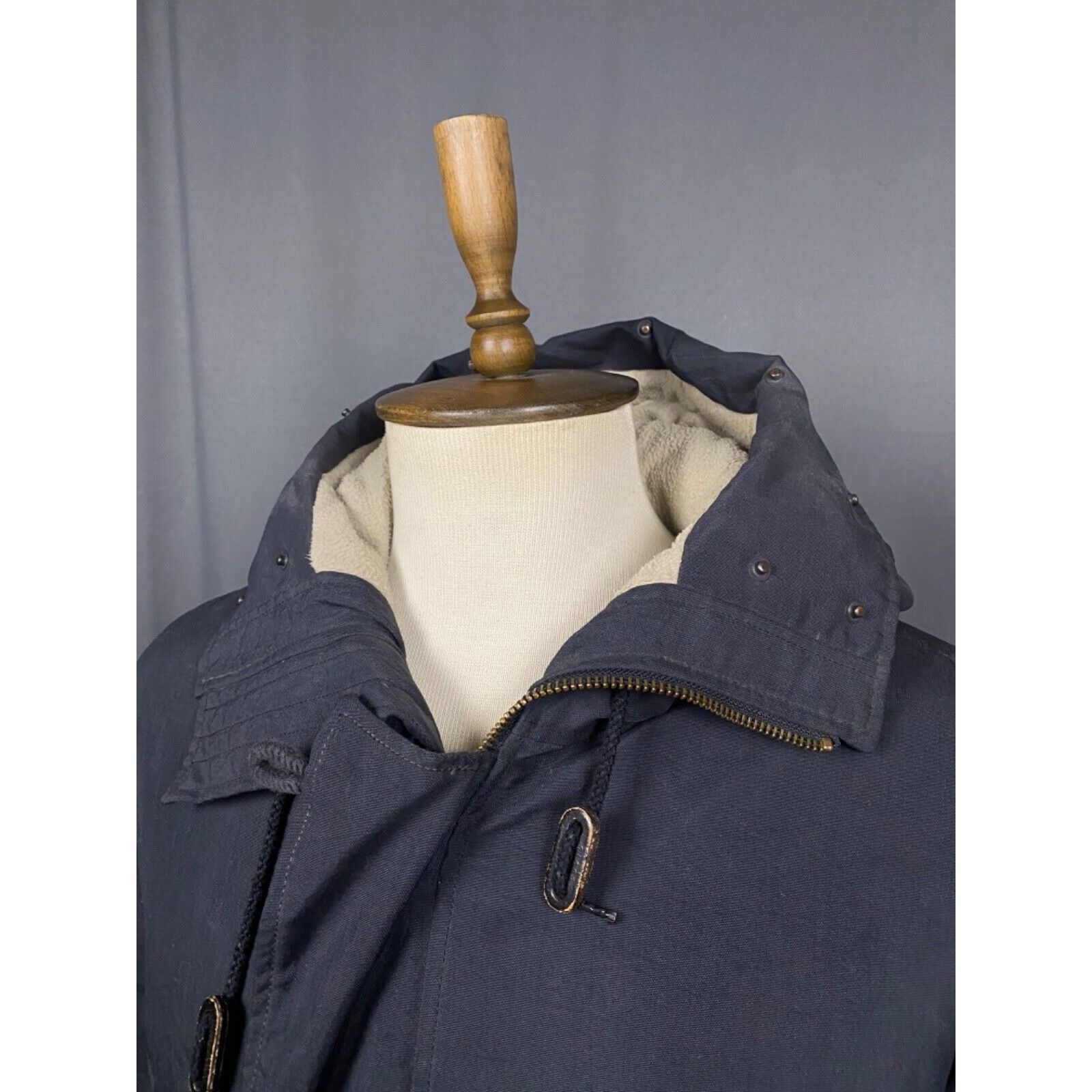 Polo Ralph Lauren Polo Ralph Lauren VTG Men's Blue Nylon Winter Insulated N-3B Size US L / EU 52-54 / 3 - 5 Thumbnail