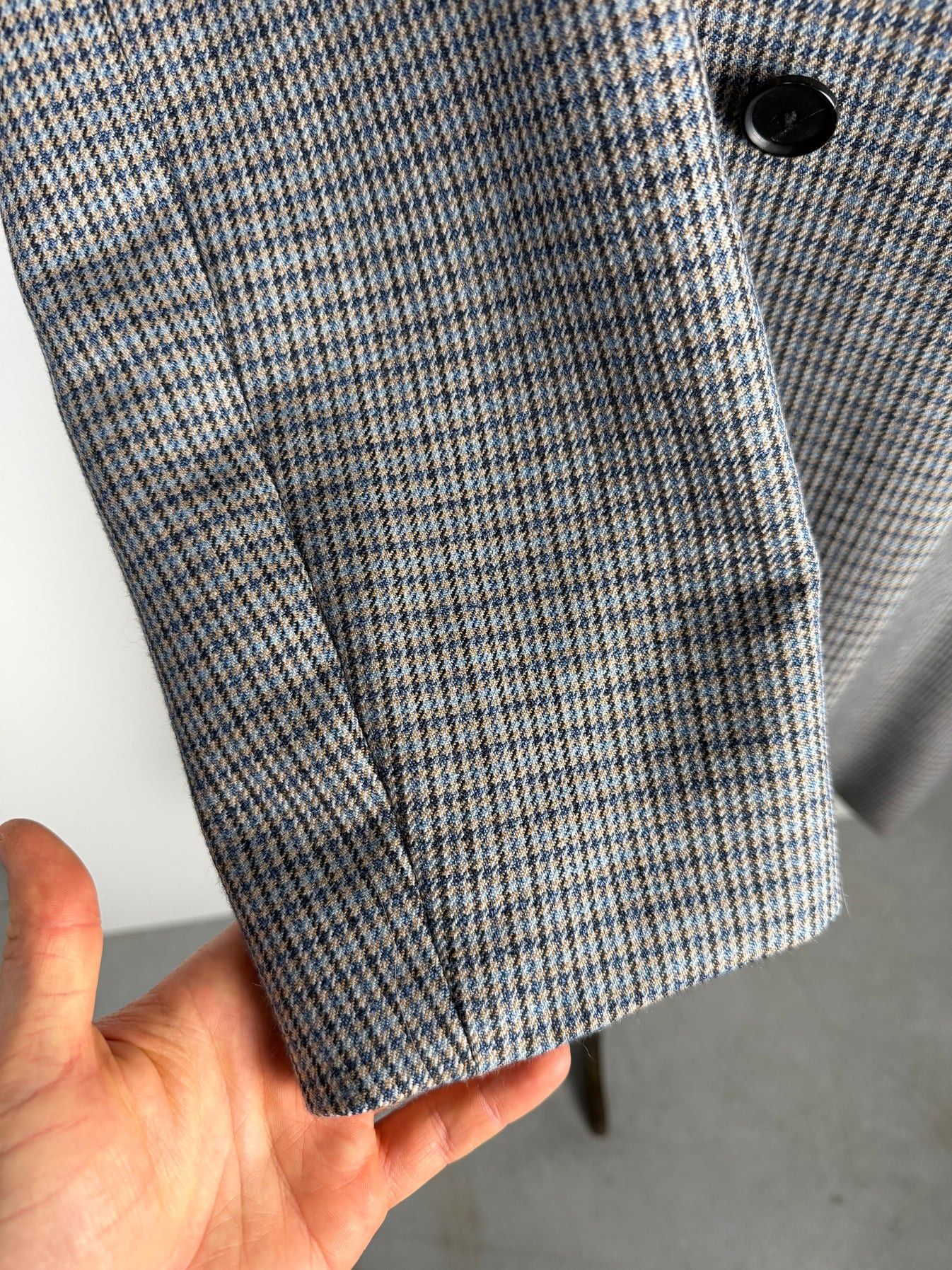 Auralee Double Face Check Soutien Collar Coat Size US XL / EU 56 / 4 - 8 Thumbnail