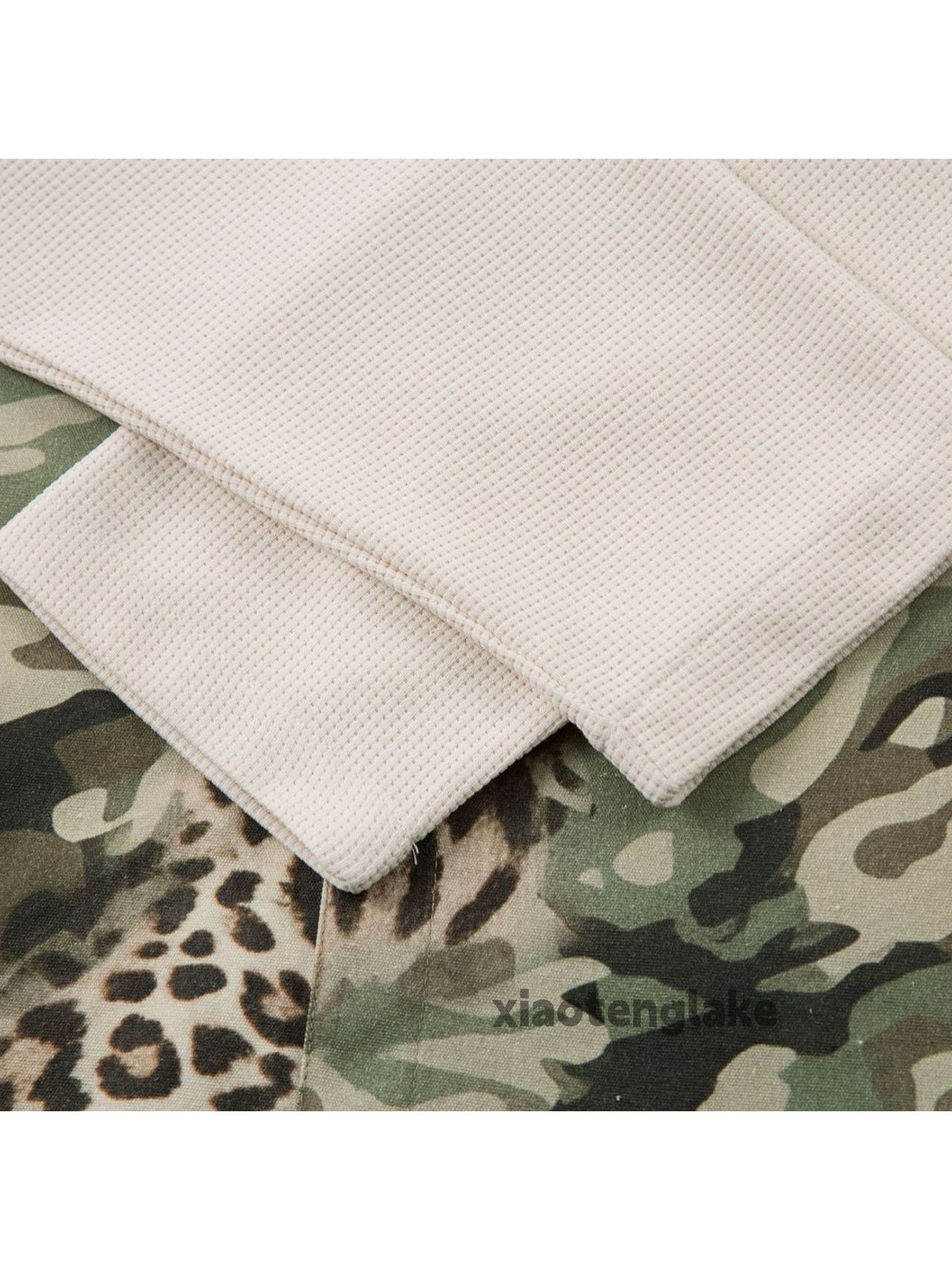 Vintage xz utility military outdoor hiphop camo leopard shirt Size US M / EU 48-50 / 2 - 6 Thumbnail