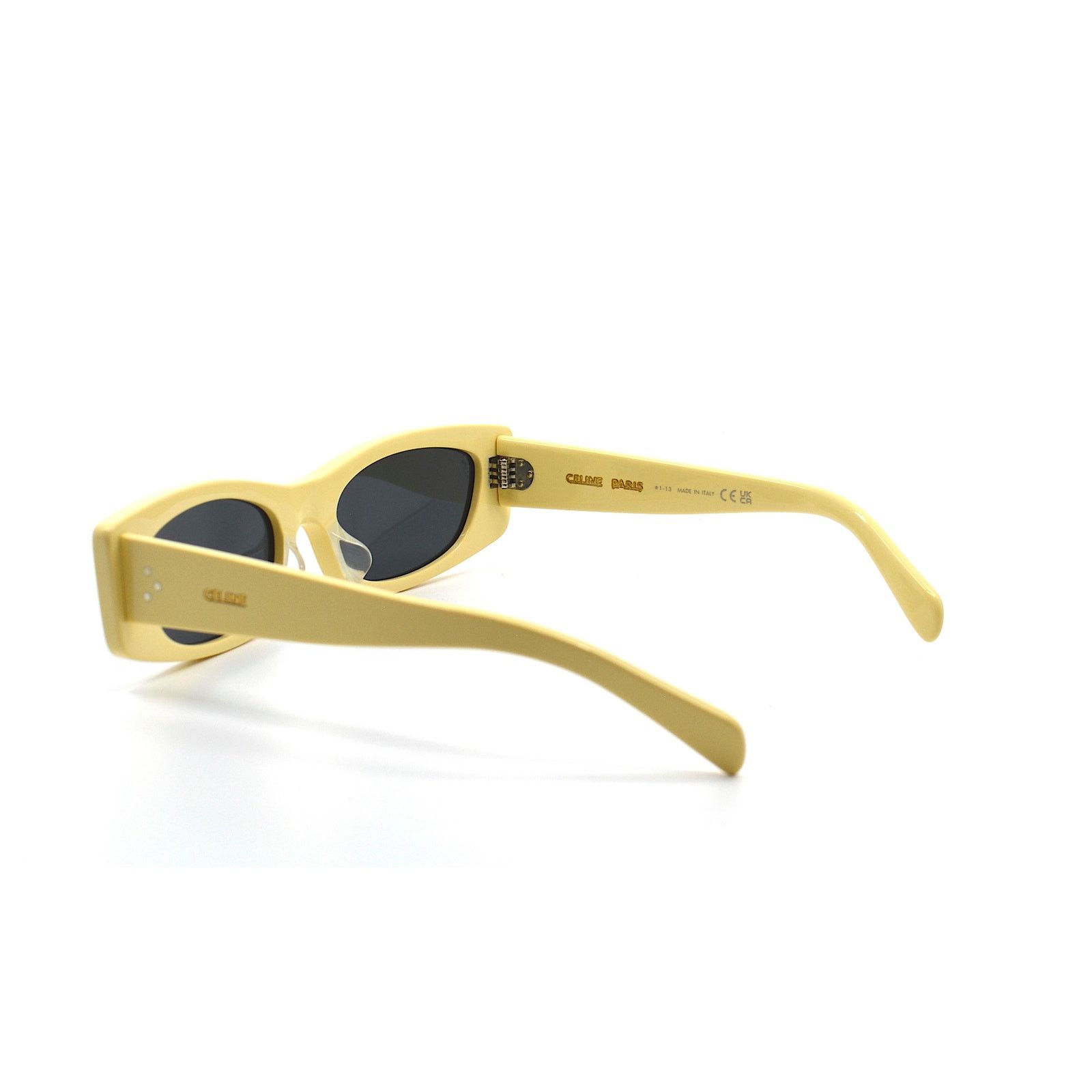 Celine NEW CELINE PARIS CL40245U 39A SHINY BUTTER GREY SUNGLASSES Size ONE SIZE - 8 Thumbnail
