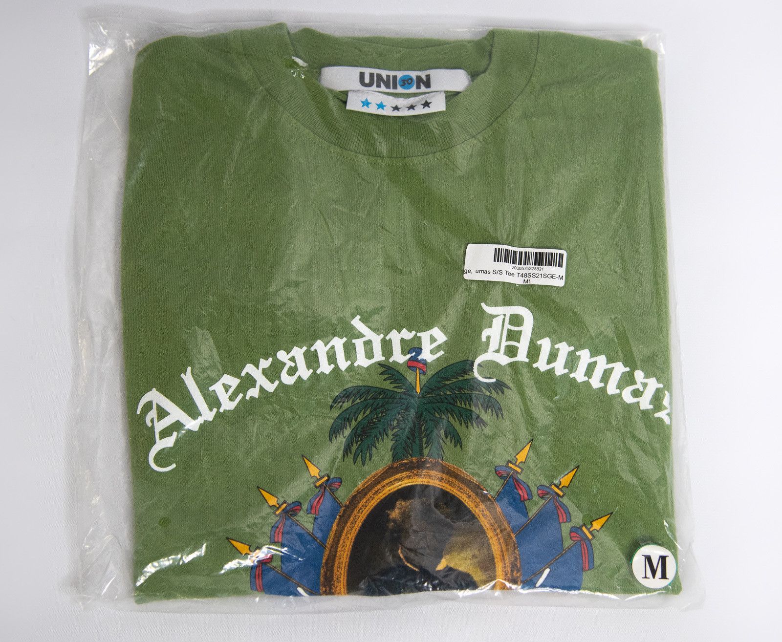 Noah × Union LA Noah x Union 30th Anniversary Alexandre Dumas Tee - Sage Size US M / EU 48-50 / 2 - 2 Thumbnail