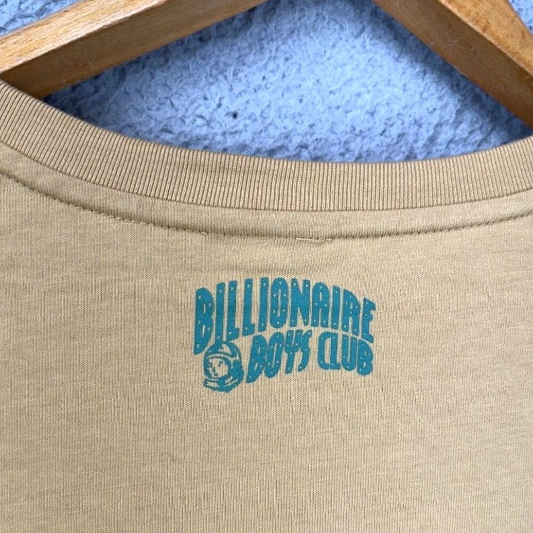 Billionaire Boys Club VINTAGE Billionaire Boys Club T-Shirt Mens XL Yellow Astronaut Logo Short Sleeve Tee Size US XL / EU 56 / 4 - 5 Thumbnail