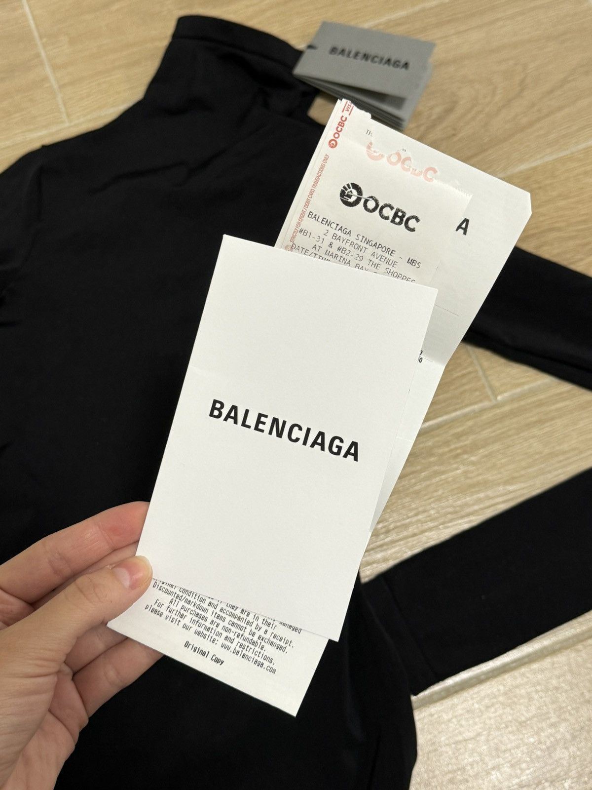 Balenciaga Women’s Balenciaga Long Sleeve Black Mini Dress Size L / US 10 / IT 46 - 17 Thumbnail