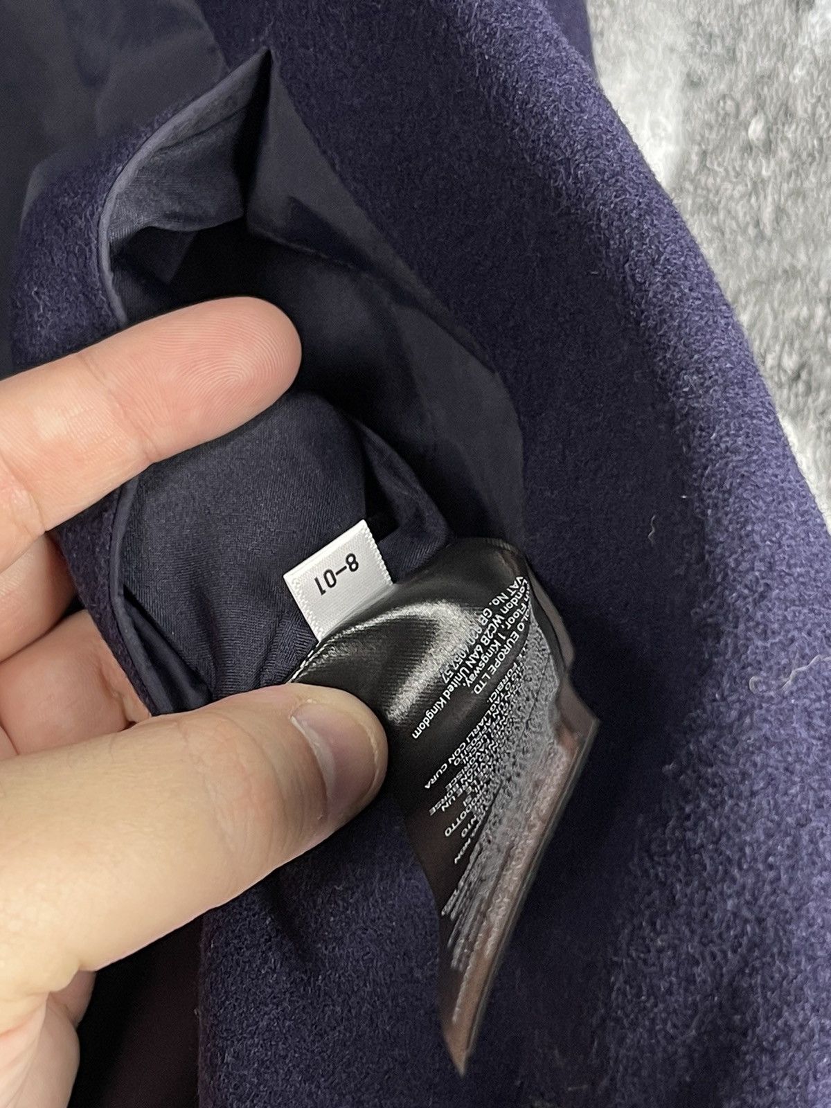 Jil Sander × Uniqlo Uniqlo x J+ Premium Wool Navy Blue Coat Jacket Men’s Size S Size US S / EU 44-46 / 1 - 13 Thumbnail
