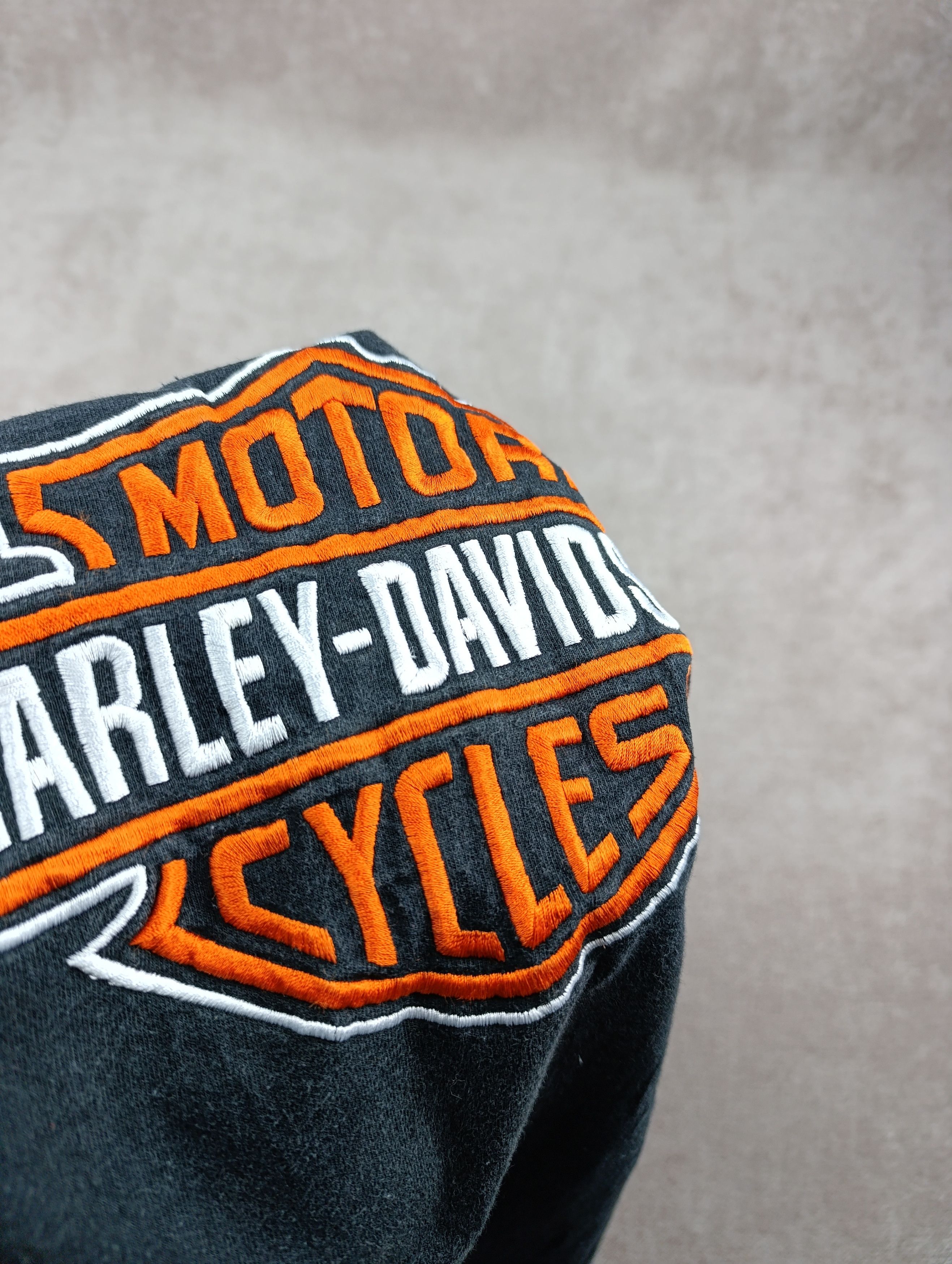 Harley Davidson Vintage Harley-Davidson 3/4 Sleeve Shirt Fade Fischer’s Size US L / EU 52-54 / 3 - 14 Thumbnail
