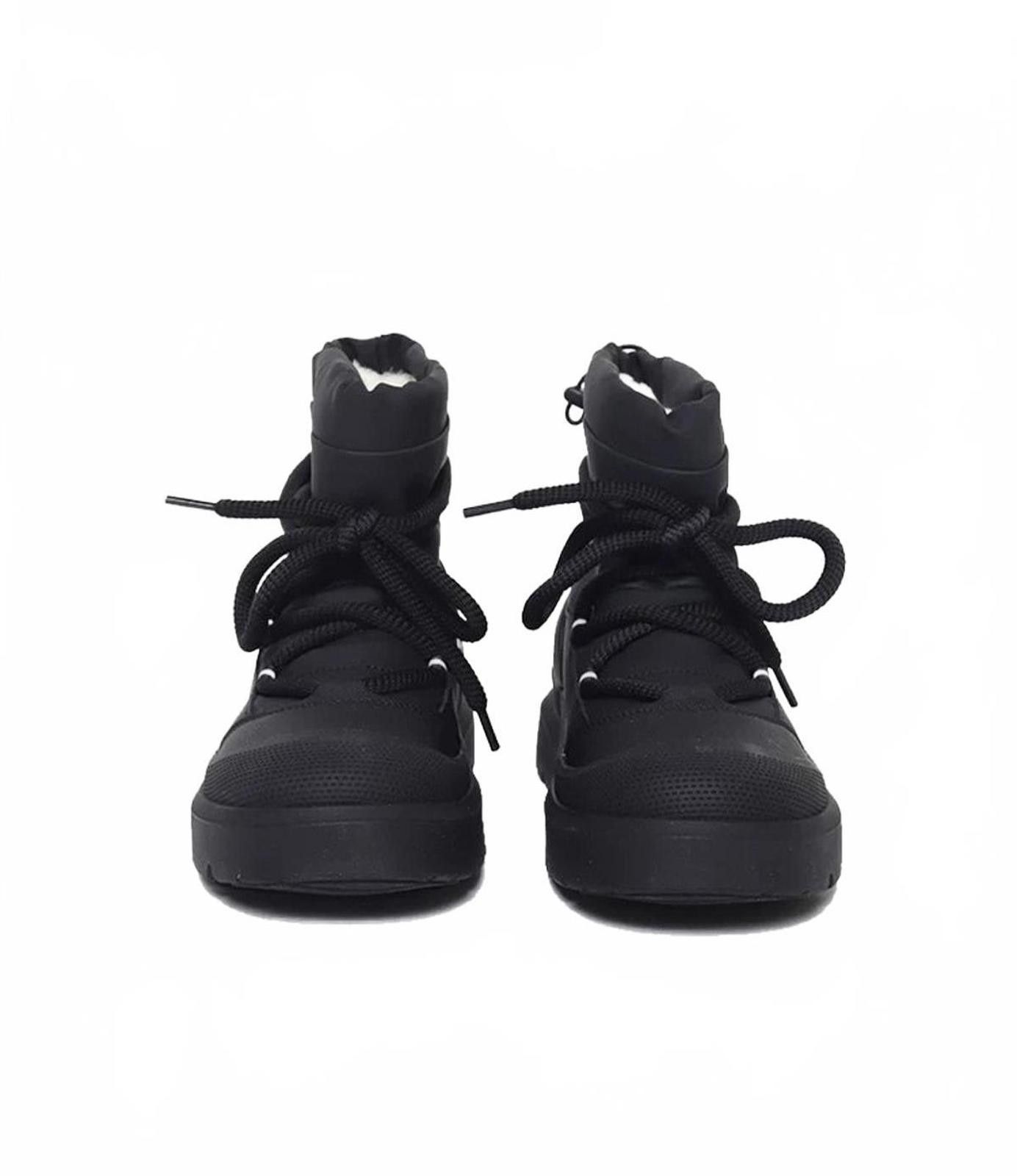 Japanese Brand Chunky Lace Padded Snow Boot | Thick-Sole Puffer Shoe Size US 8 / EU 41 - 4 Thumbnail