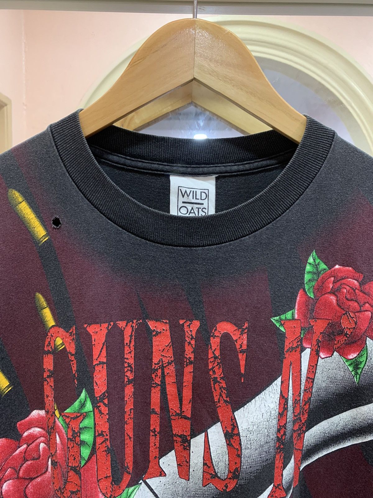 Band Tees × Rap Tees × Vintage Vintage Aop Gun N Roses Tees Size US L / EU 52-54 / 3 - 4 Thumbnail