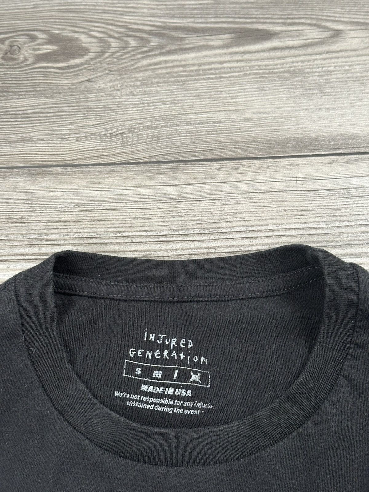 Rap Tees A$AP Rocky Injured Generation Tour T Shirt Size US XL / EU 56 / 4 - 5 Thumbnail