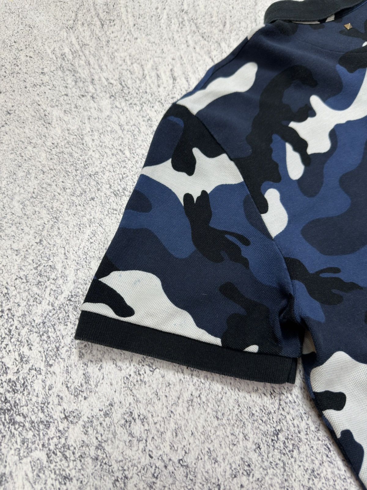 Valentino Valentino Garavani All-over Camouflage Polo Made in Italy Size US XXL / EU 58 / 5 - 14 Thumbnail
