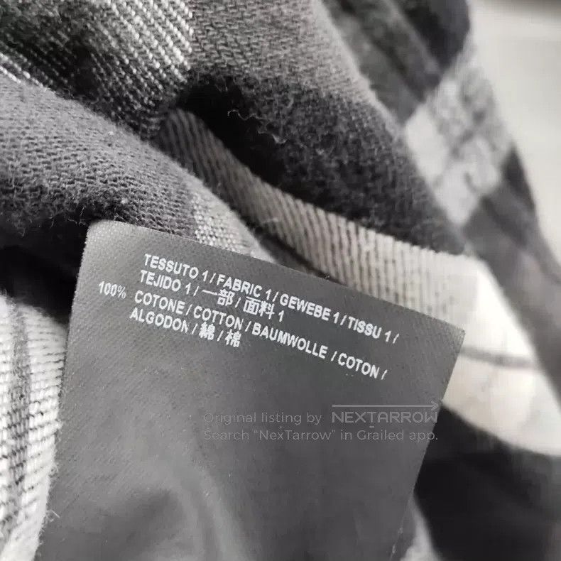 Balenciaga Balenciaga Cotton logo checkered ribbon shirt Size XS / US 0-2 / IT 36-38 - 5 Thumbnail