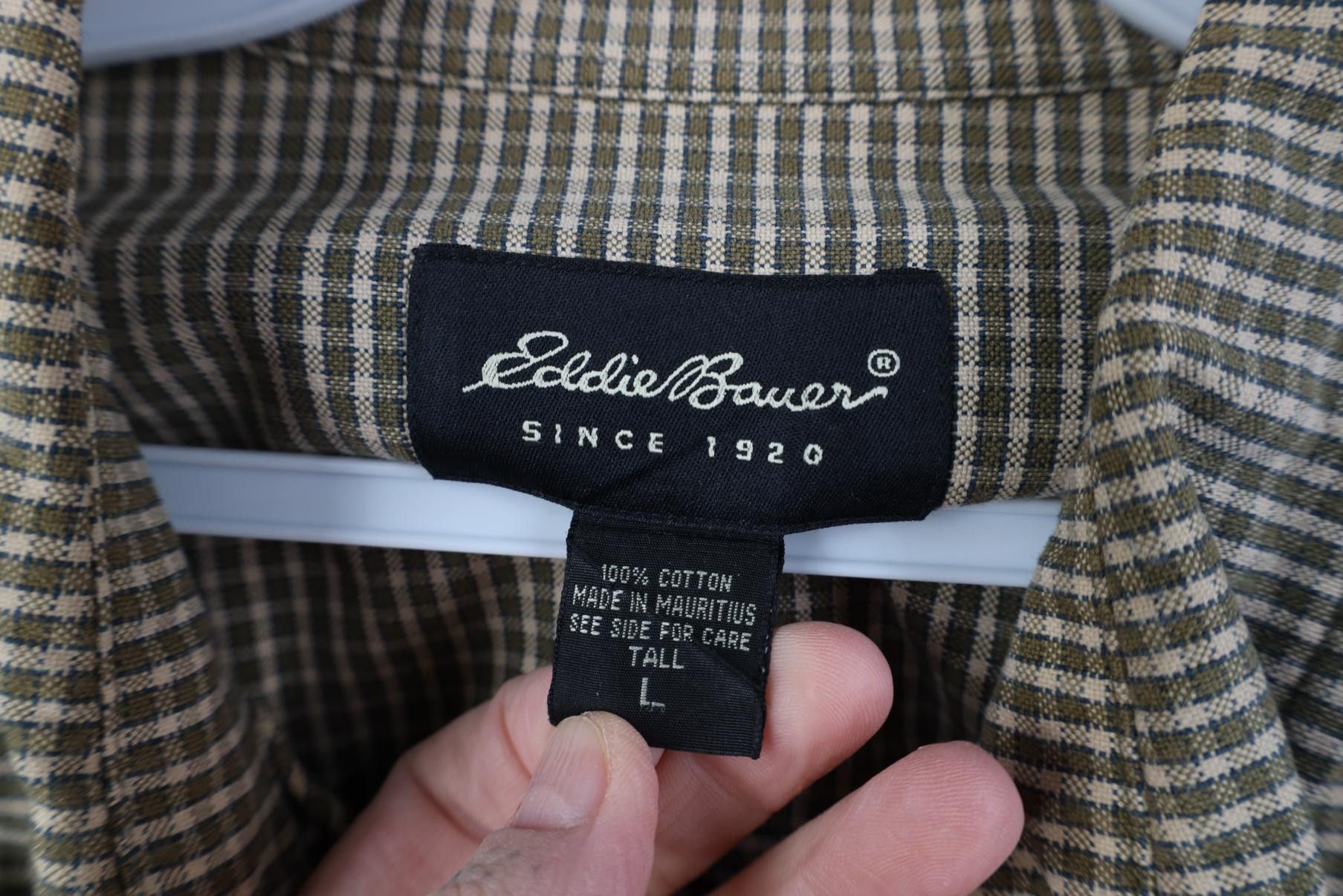 Eddie Bauer Vintage 90s Eddie Bauer Heavyweight Collared Button Shirt Size US L / EU 52-54 / 3 - 6 Thumbnail
