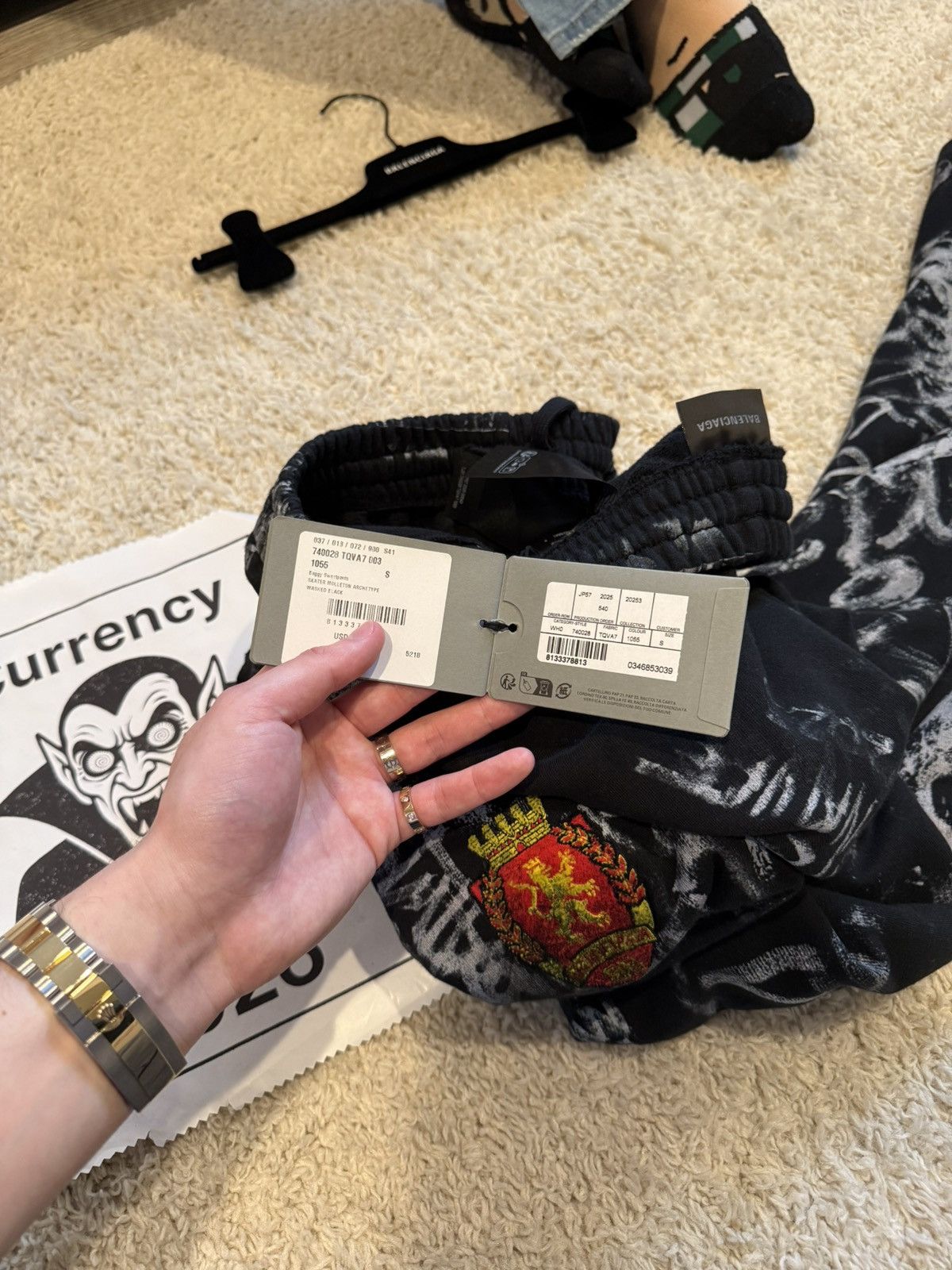 Balenciaga Balenciaga VIC Skater Graffiti Sweatpants Size US 30 / EU 46 - 17 Thumbnail