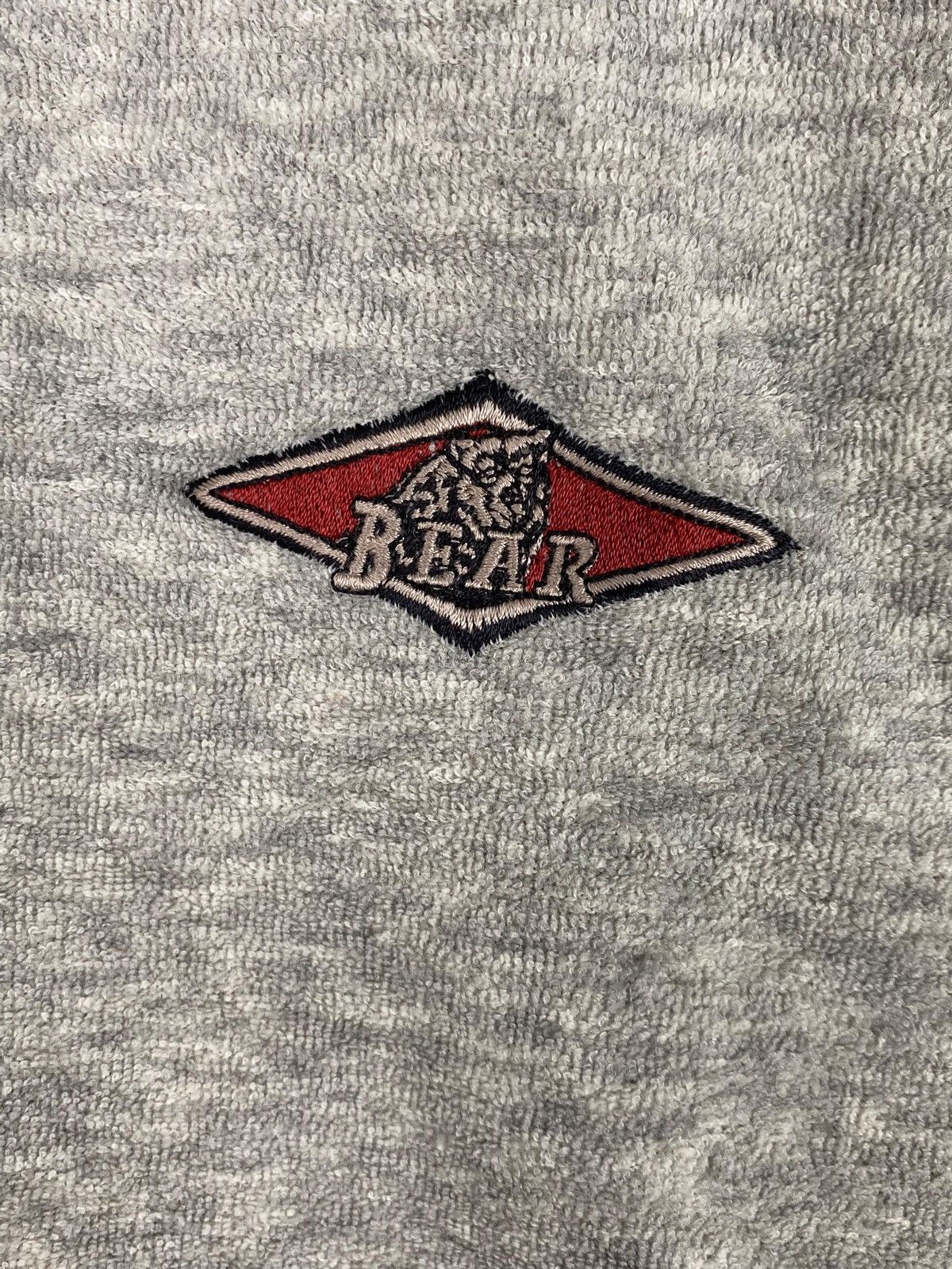 Designer × Vintage Vintage Bear Quarter Zip Small Logo Embroidered Sweatshirt Size US L / EU 52-54 / 3 - 6 Thumbnail