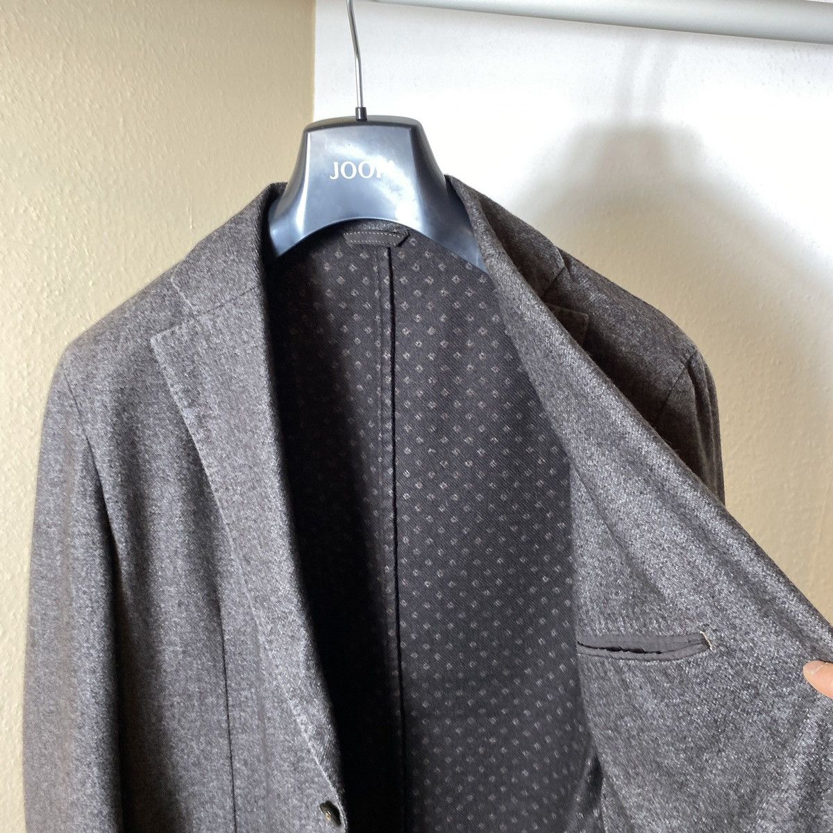 L.B.M. 1911 Wool & Polyester Blazer L.B.M 1911 Brown Size 48R - 5 Thumbnail