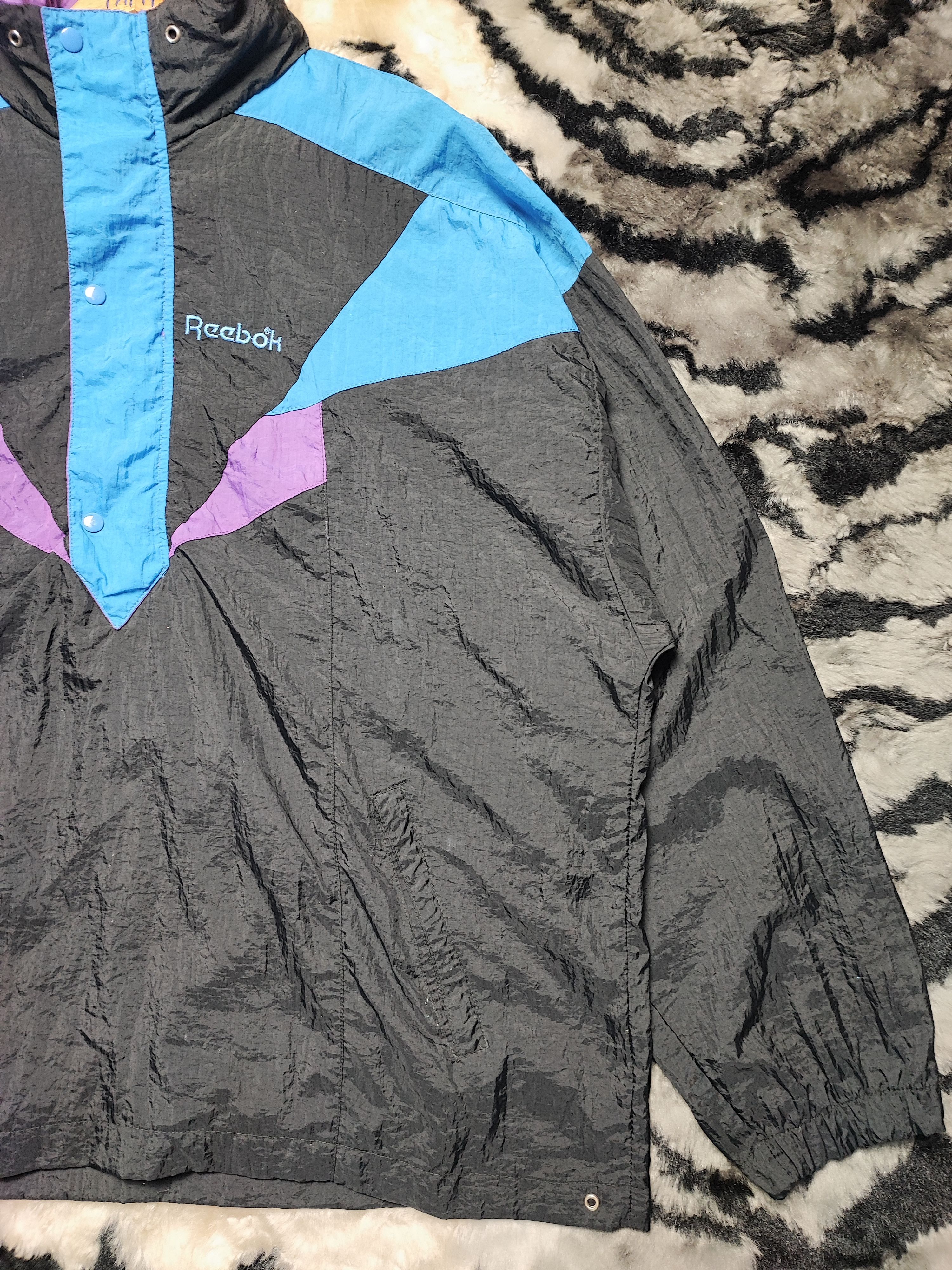 Japanese Brand × Reebok × Vintage Vintage Nylon Anorak Jacket by Reebok Size US M / EU 48-50 / 2 - 8 Thumbnail