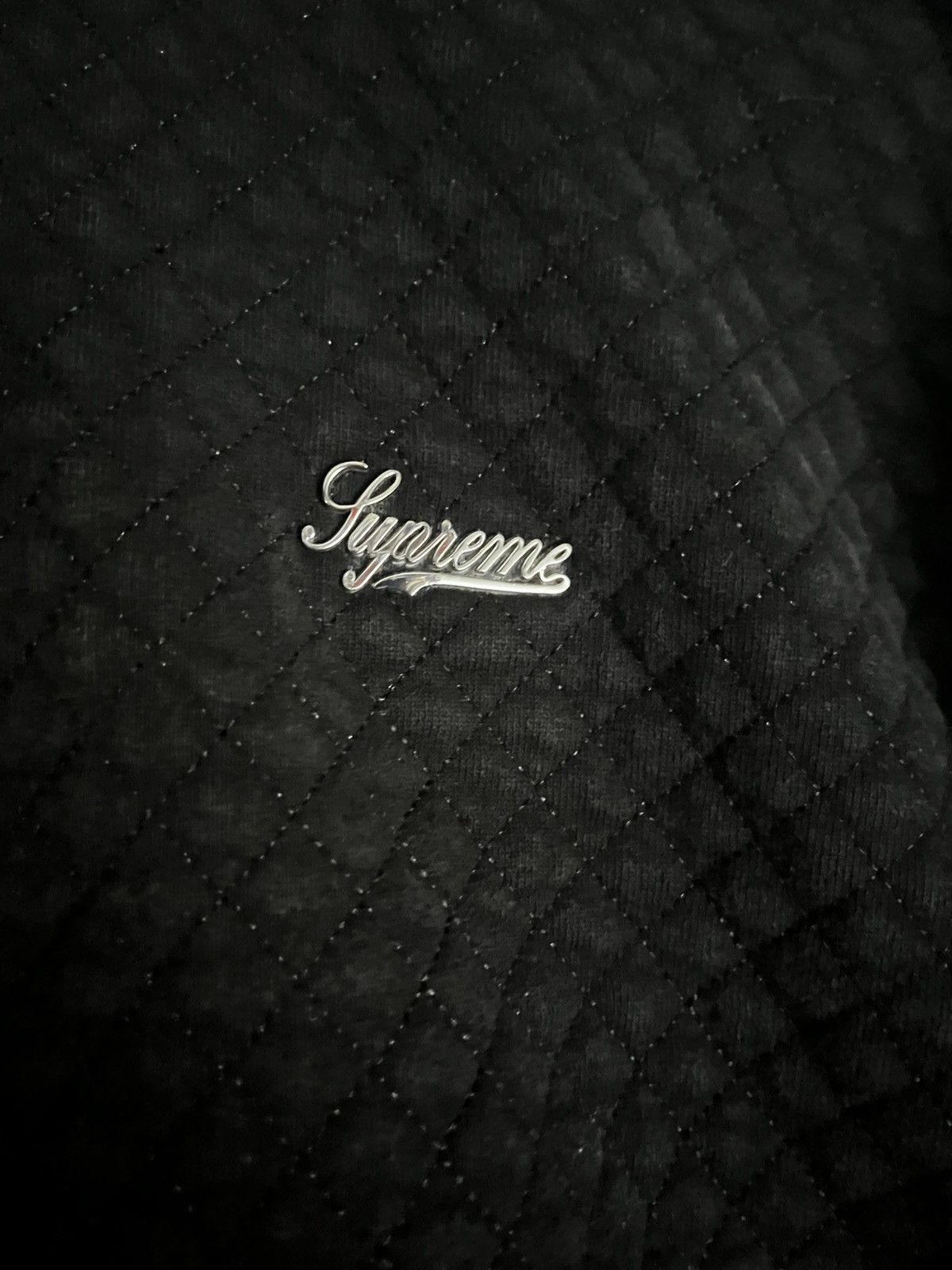 Supreme Supreme Black hoodie with silver Plate Logo Size US M / EU 48-50 / 2 - 2 Thumbnail